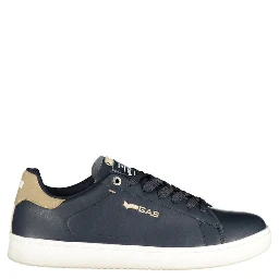 Blu Polyurethane Men's Sneaker