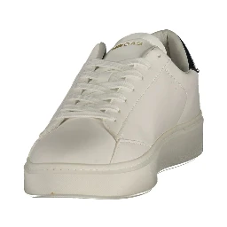 Bianco Polyurethane Uomo Sneaker