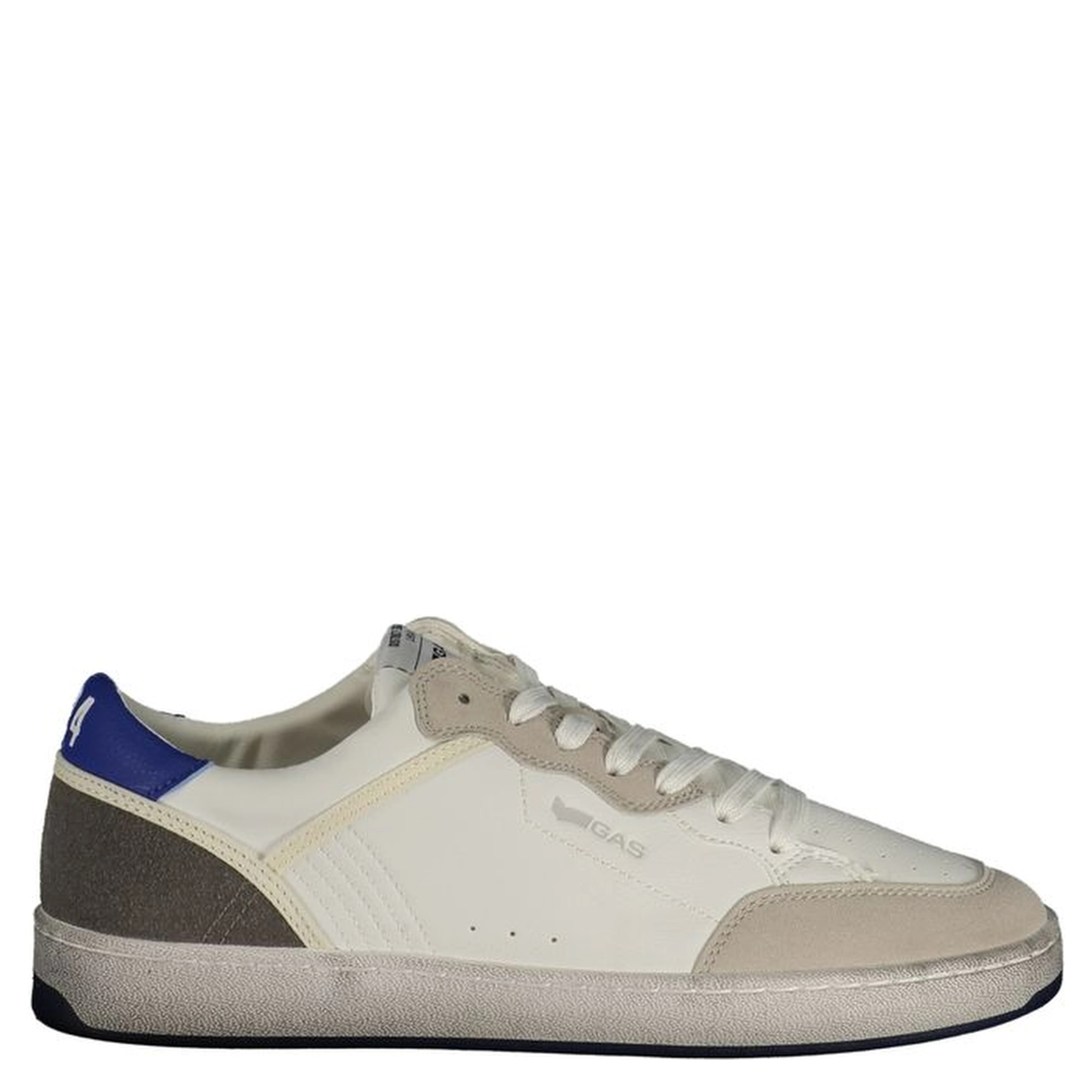 White Polyurethane Men's Sneaker