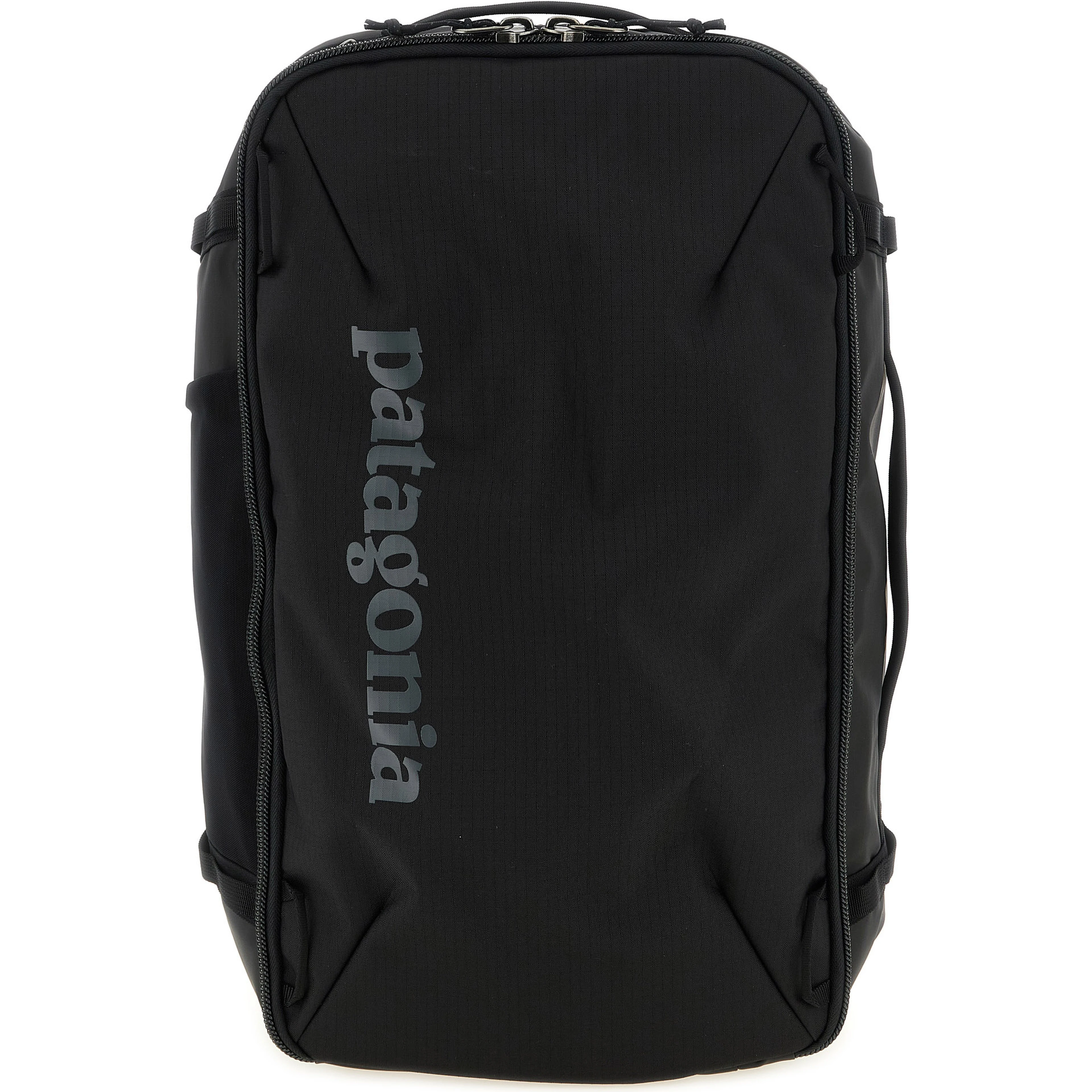 Black Polyester Backpack