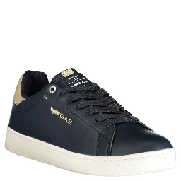Blu Polyurethane Men's Sneaker