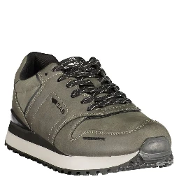 Gray Polyurethane Men's Sneaker