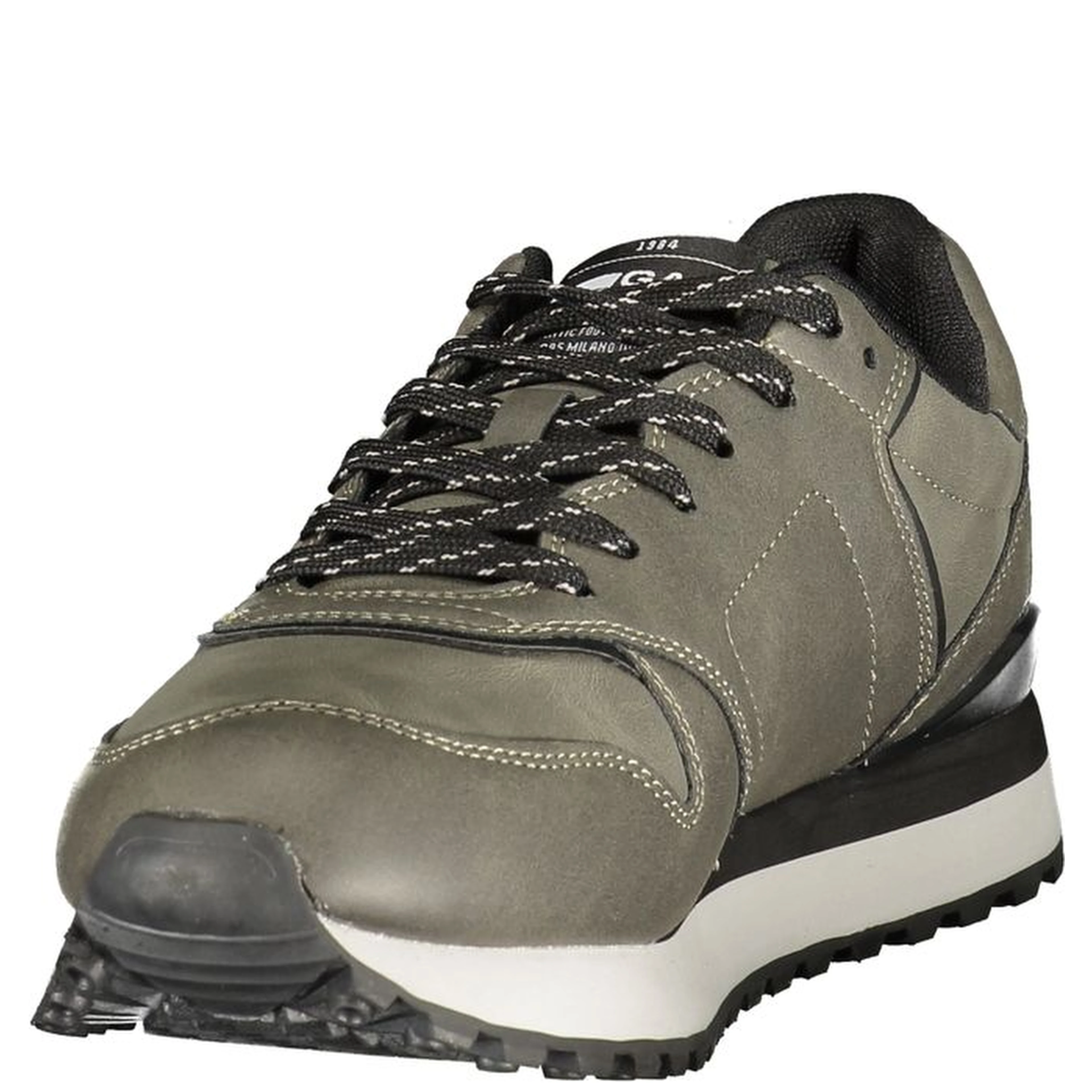 Gray Polyurethane Men's Sneaker