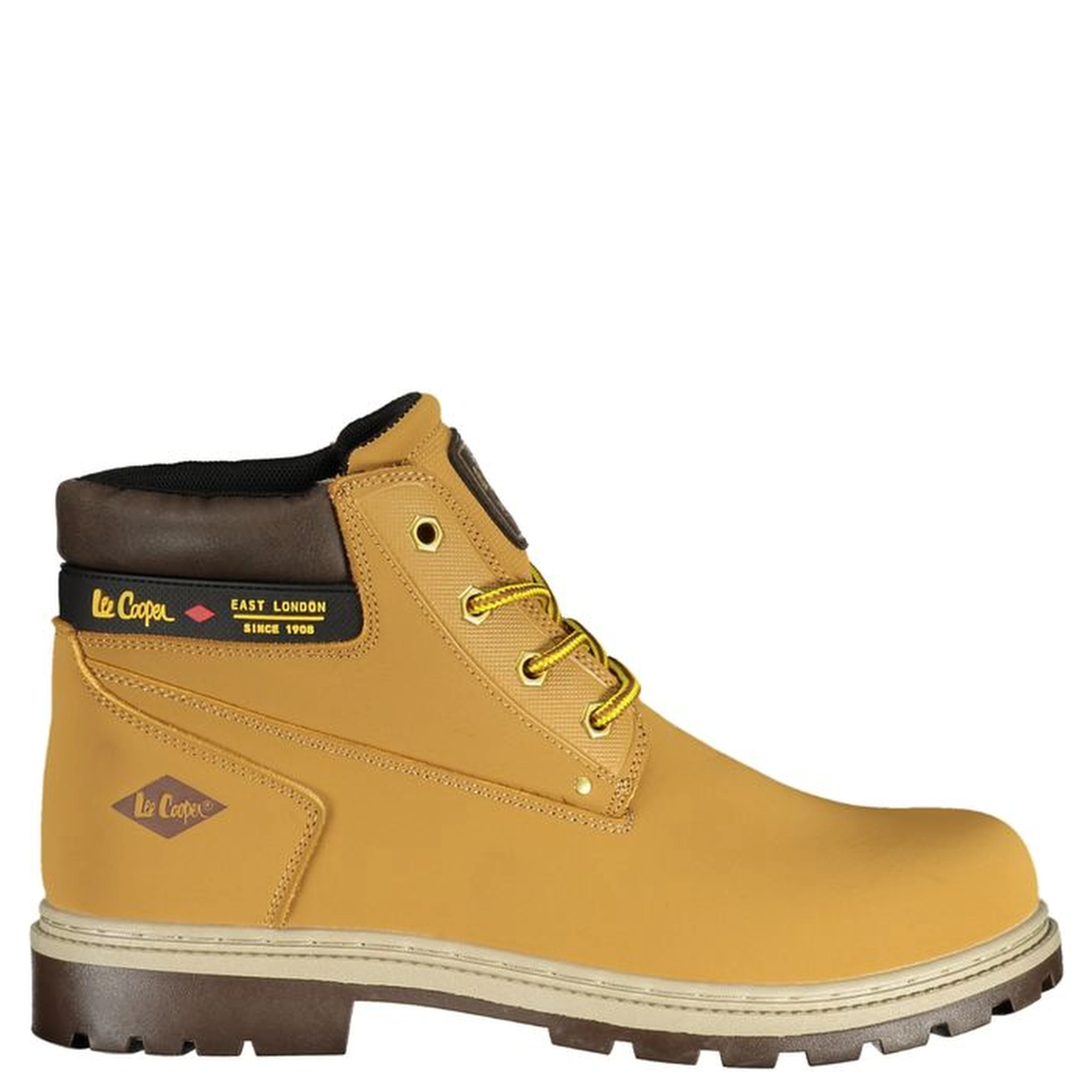 Yellow Polyurethane Men's Boot