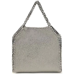 Gray Polyester Handbag