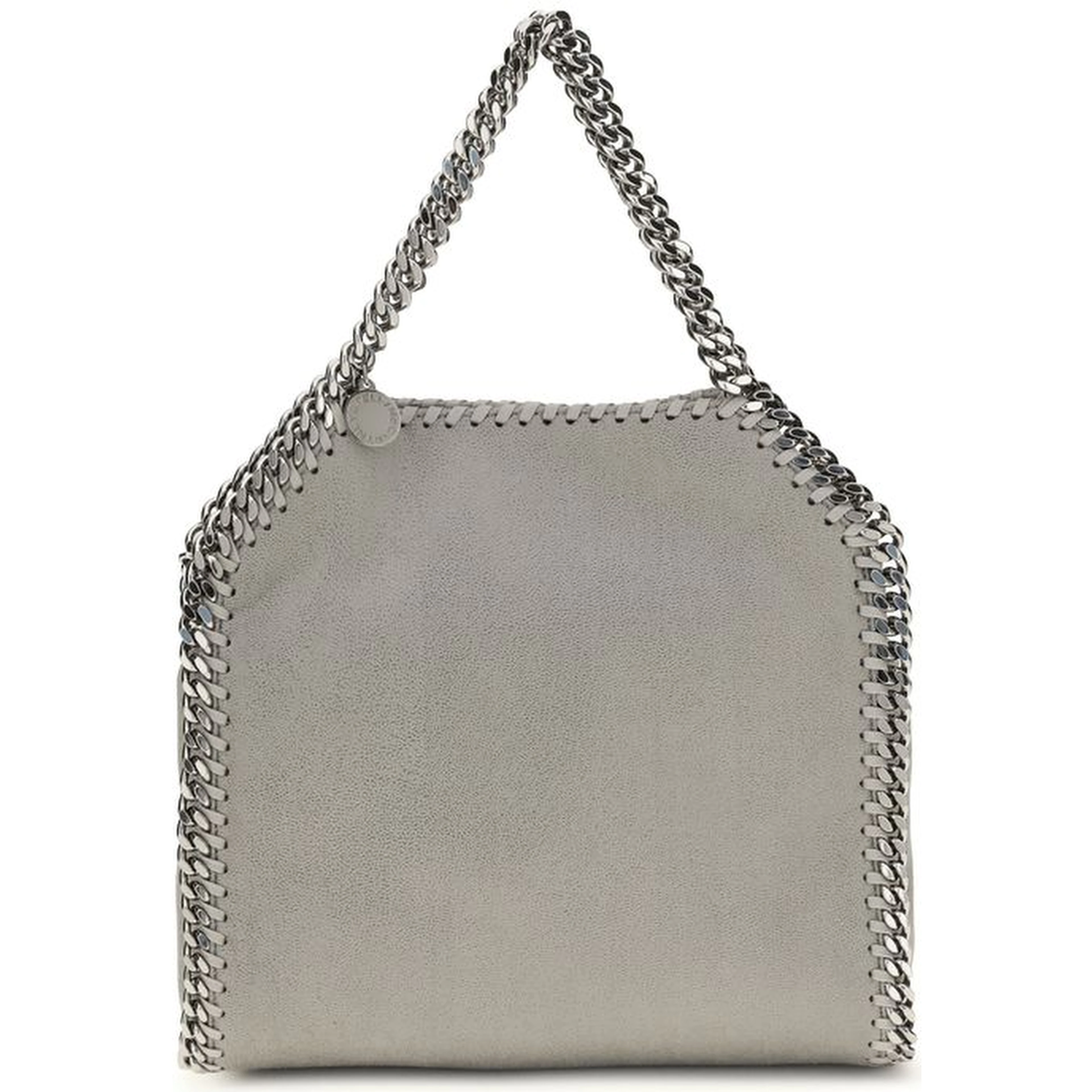 Gray Polyester Handbag