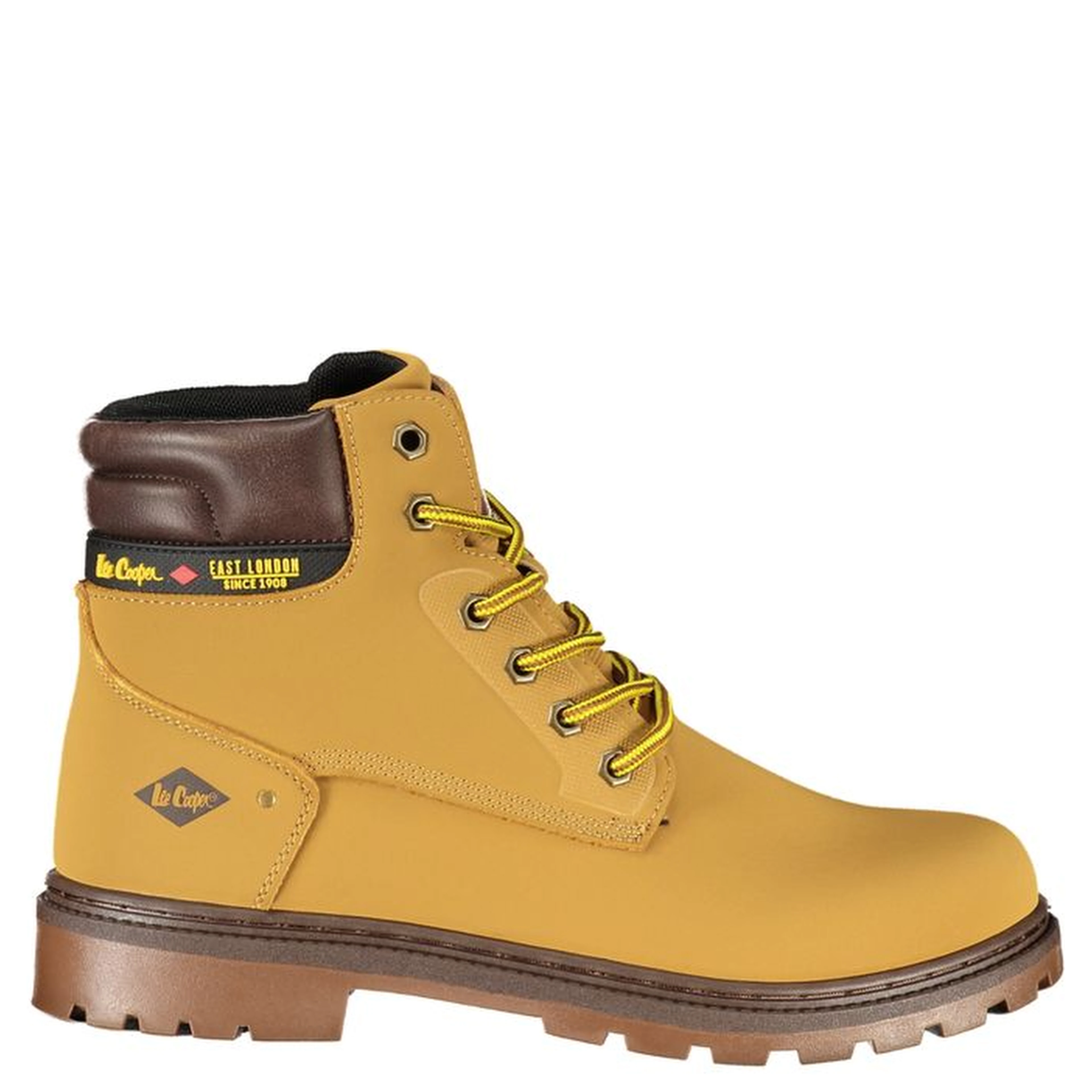Yellow Polyurethane Men's Boot