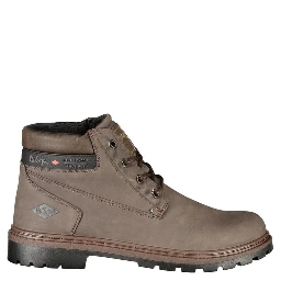 Brown Polyurethane Men's Boot