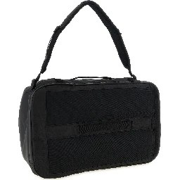 Black Polyester Backpack
