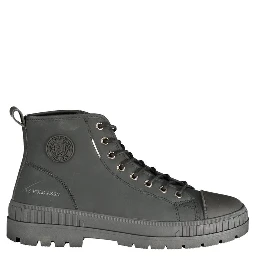 Black Polyurethane Men's Boot