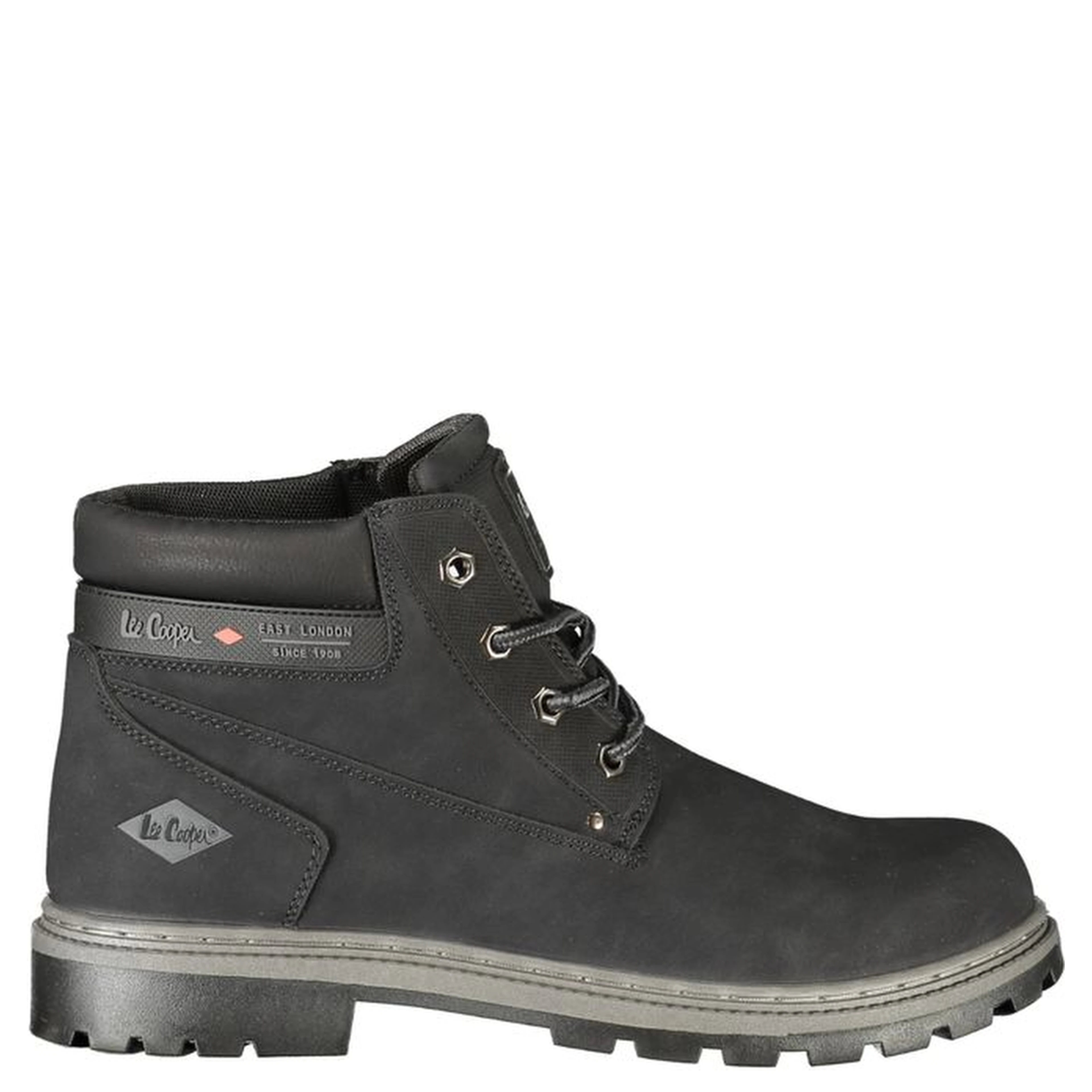 Black Polyurethane Men's Boot