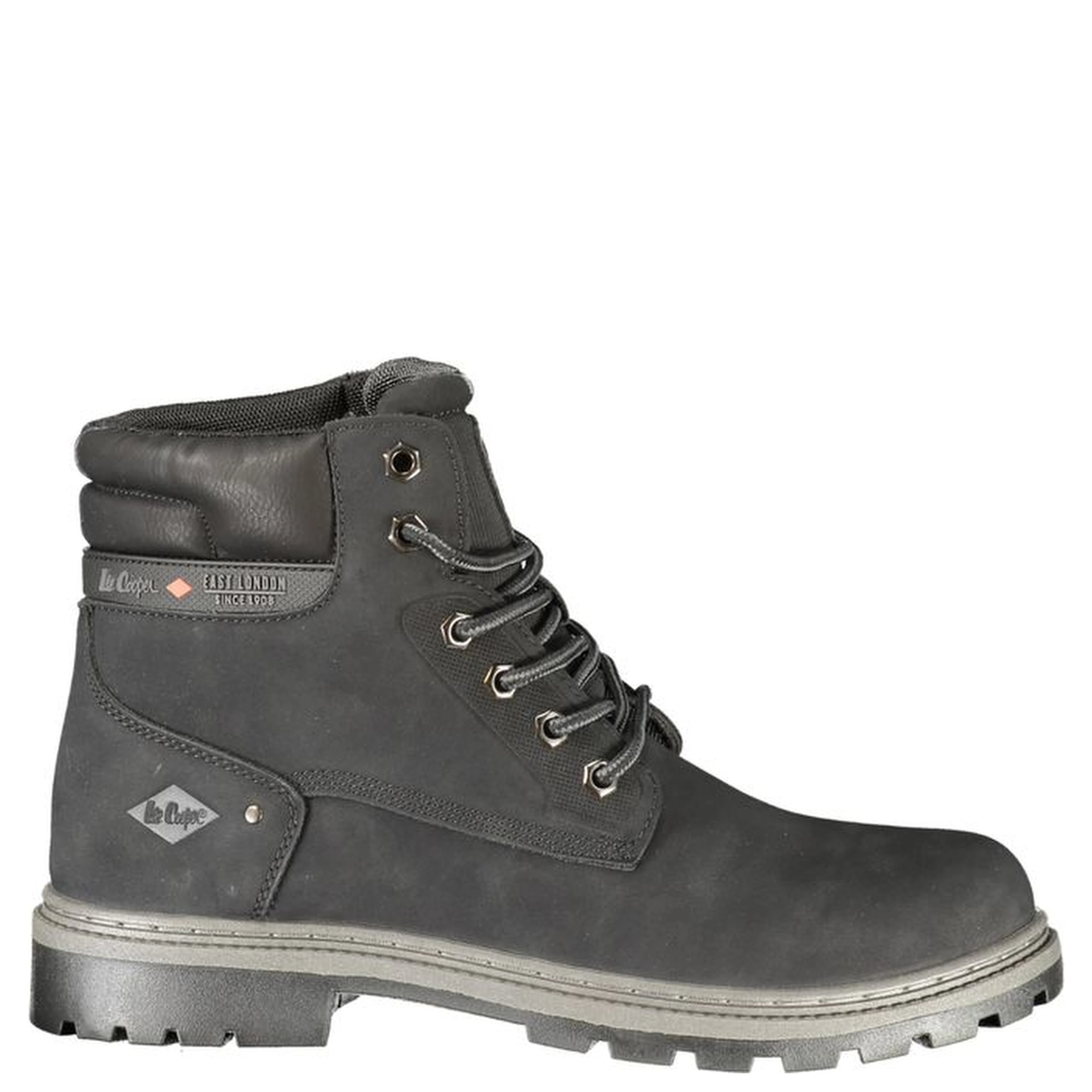 Black Polyurethane Men's Boot