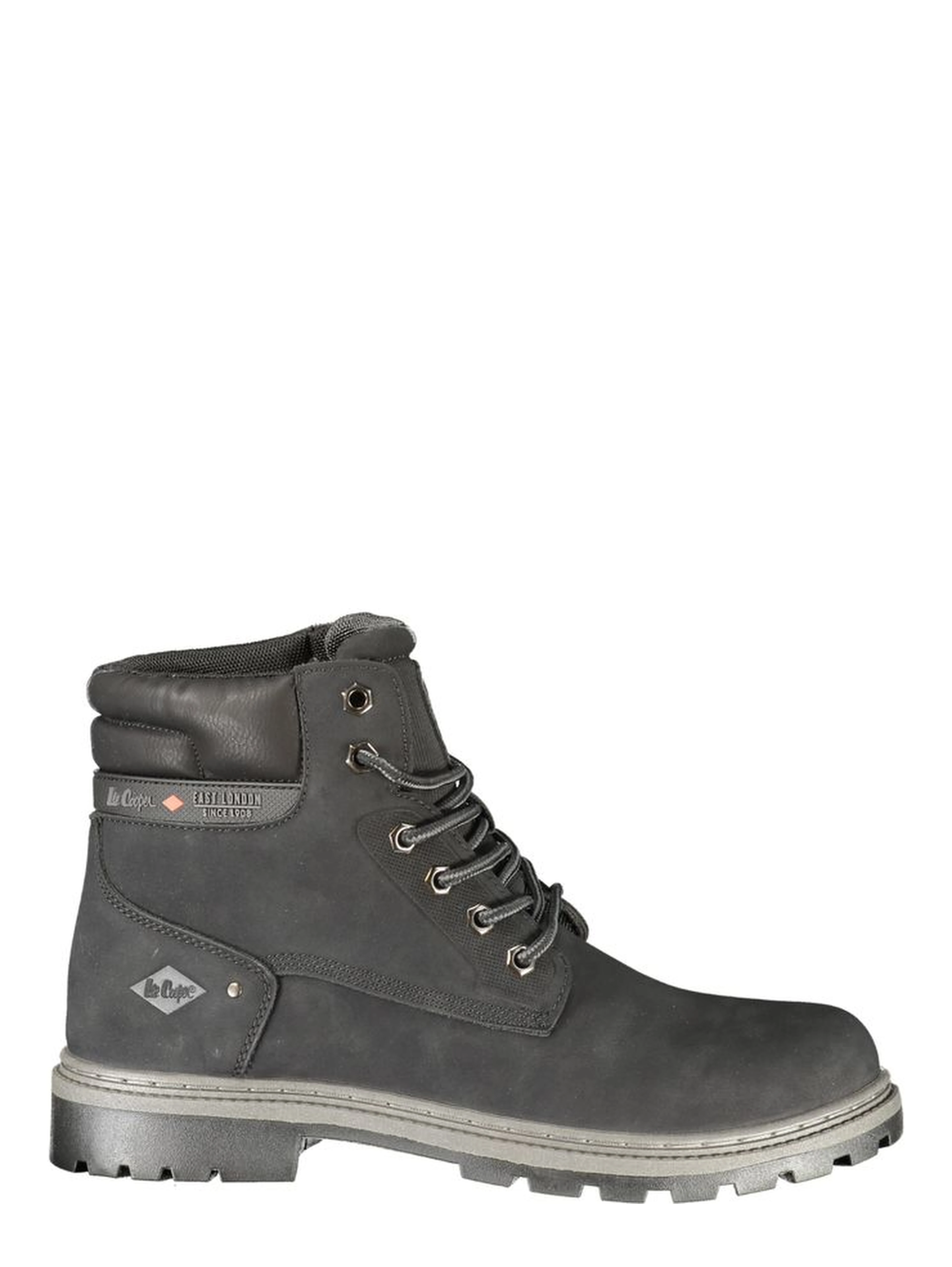 Black Polyurethane Men's Boot
