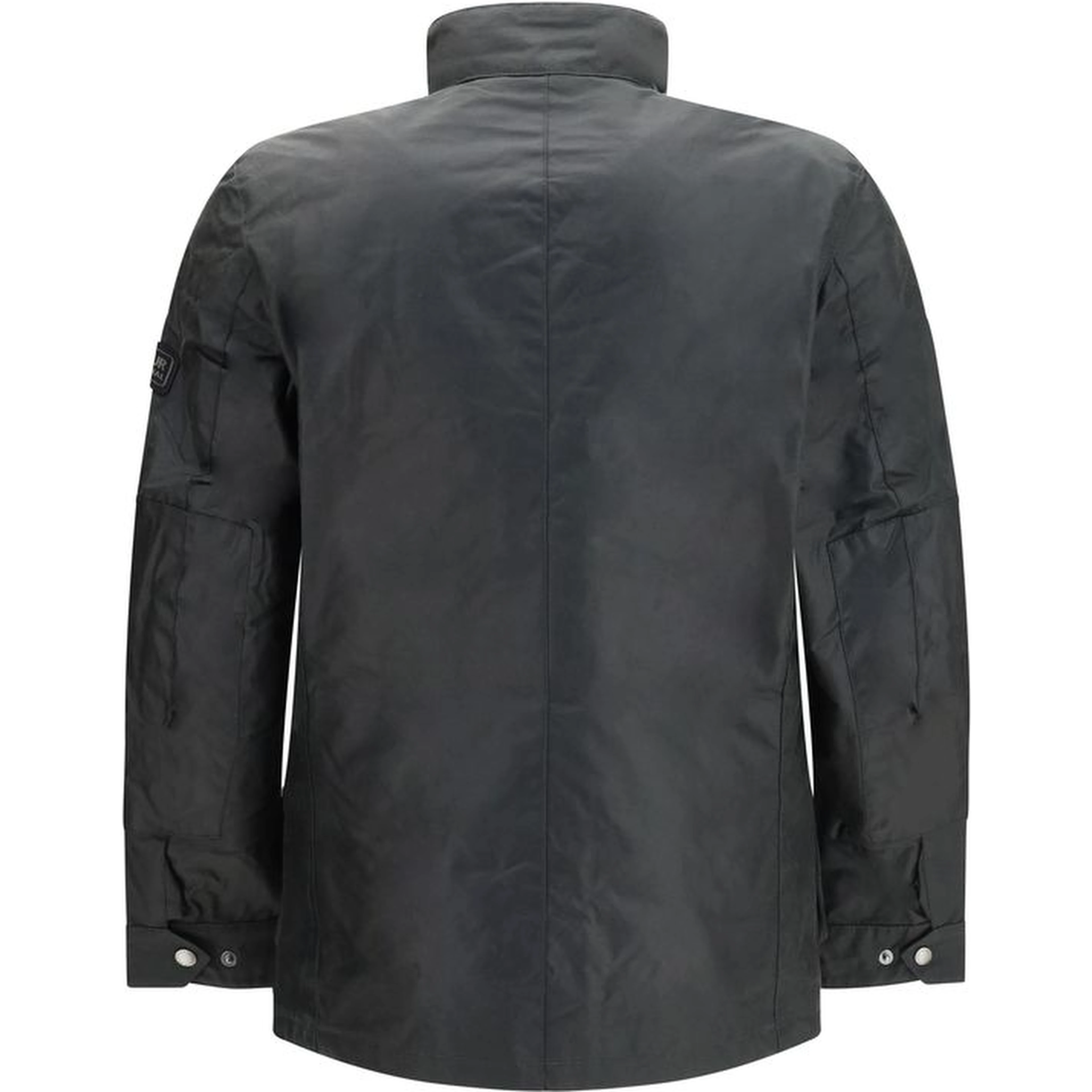 Bicolor Cotton Shell Jacket