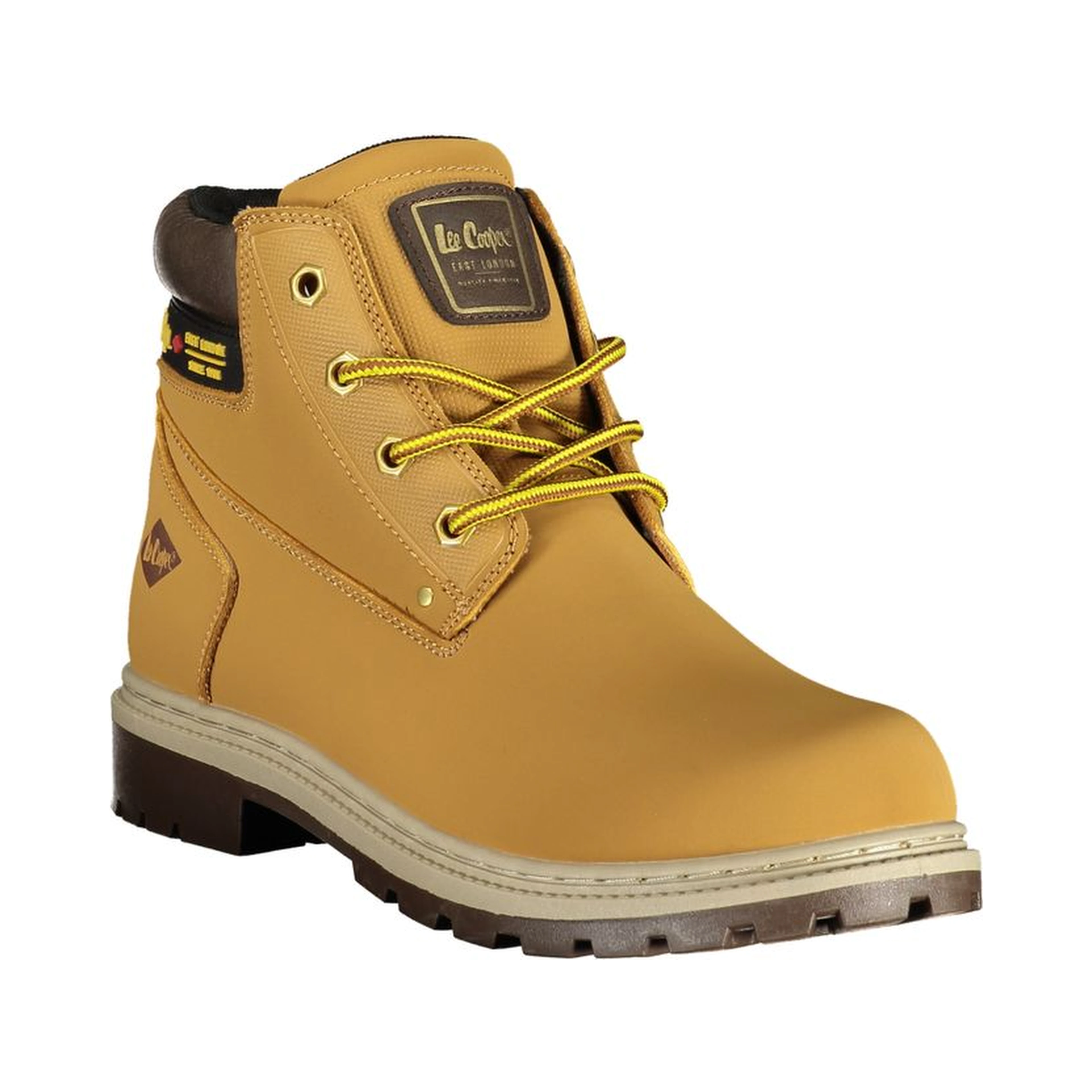 Yellow Polyurethane Men's Boot
