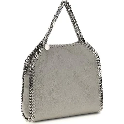Gray Polyester Handbag