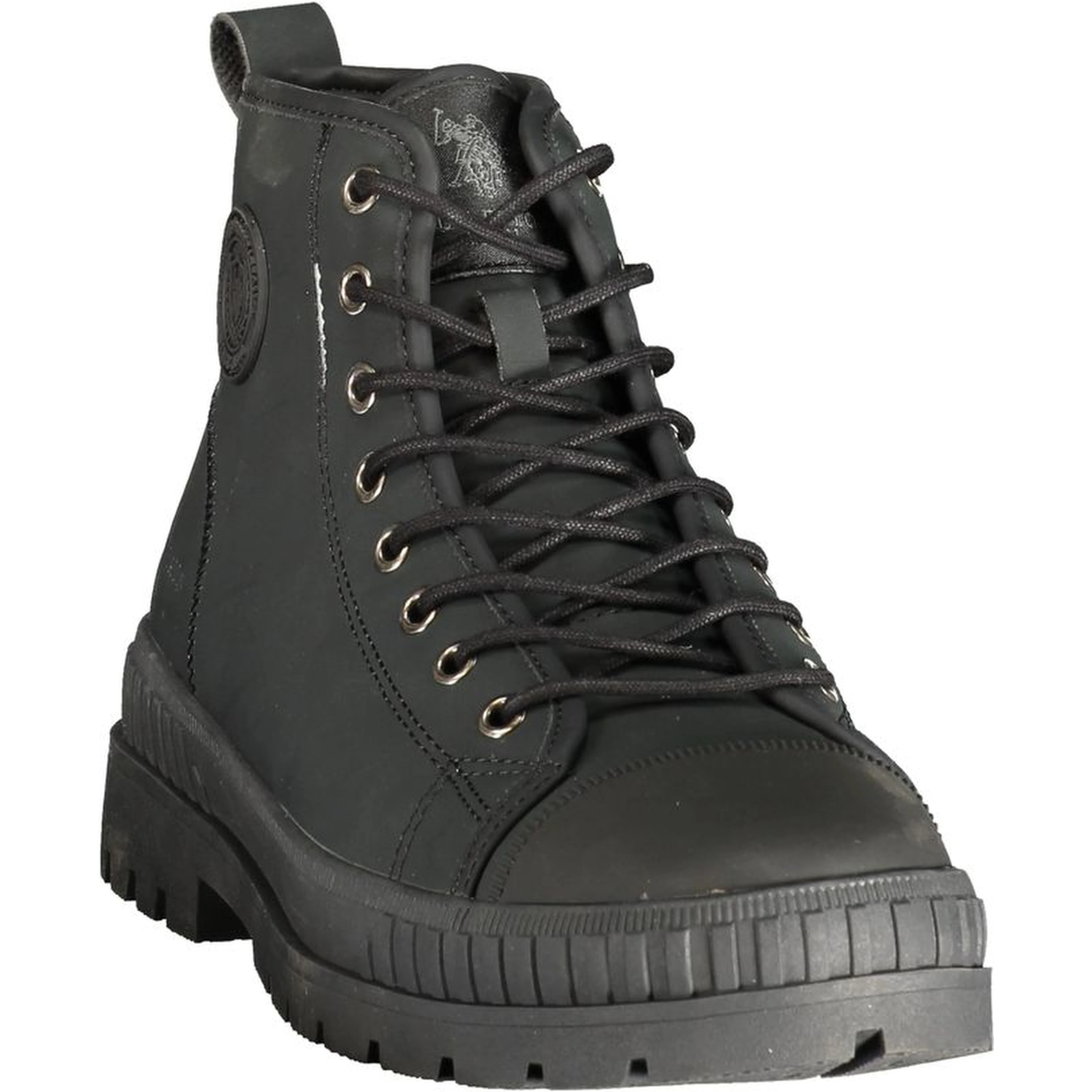 Black Polyurethane Men's Boot
