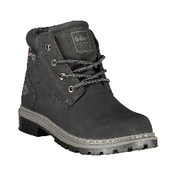 Black Polyurethane Men's Boot