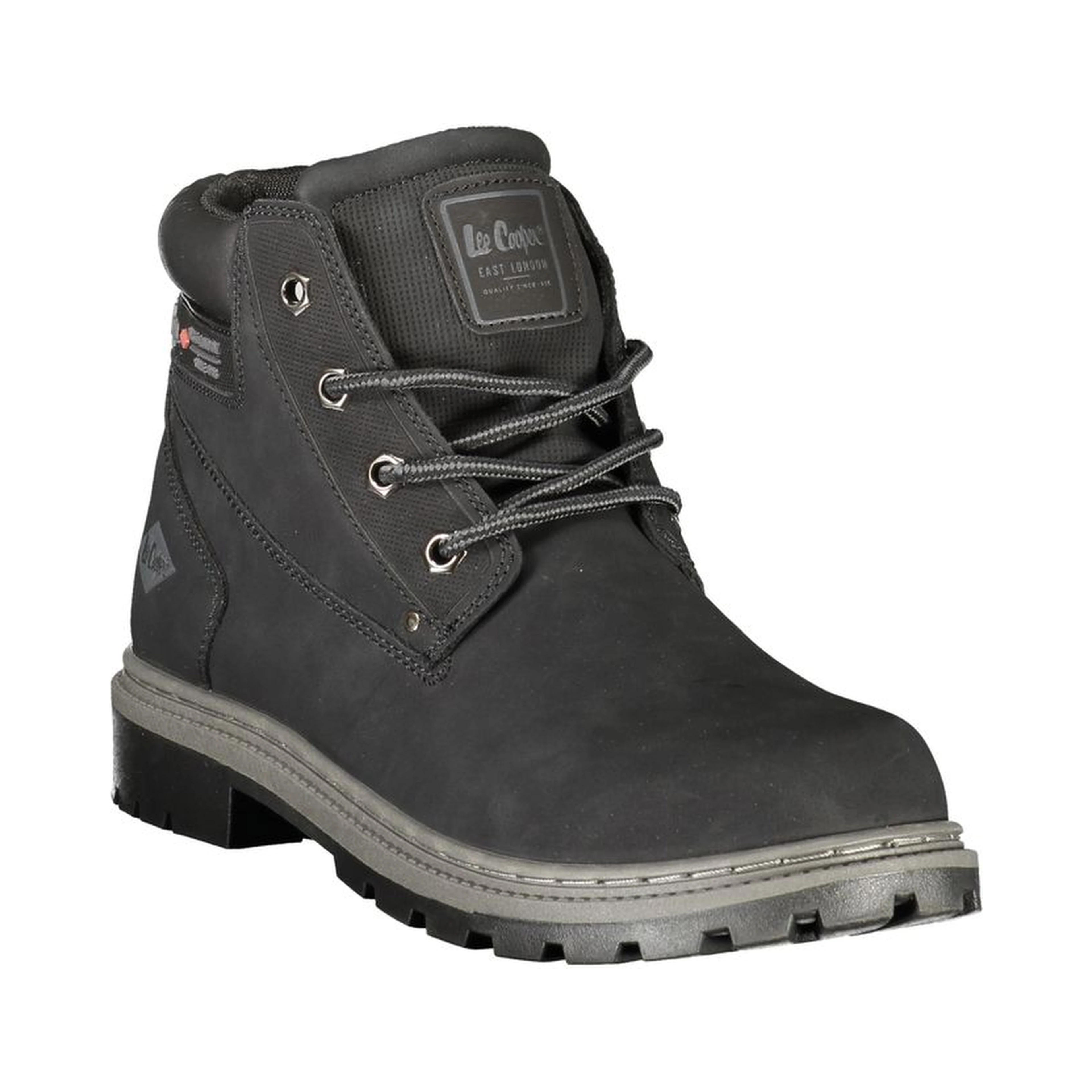 Black Polyurethane Men's Boot