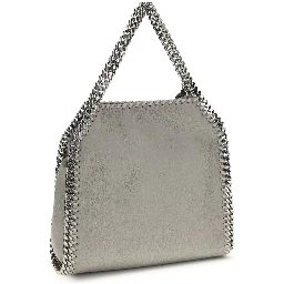 Gray Polyester Handbag