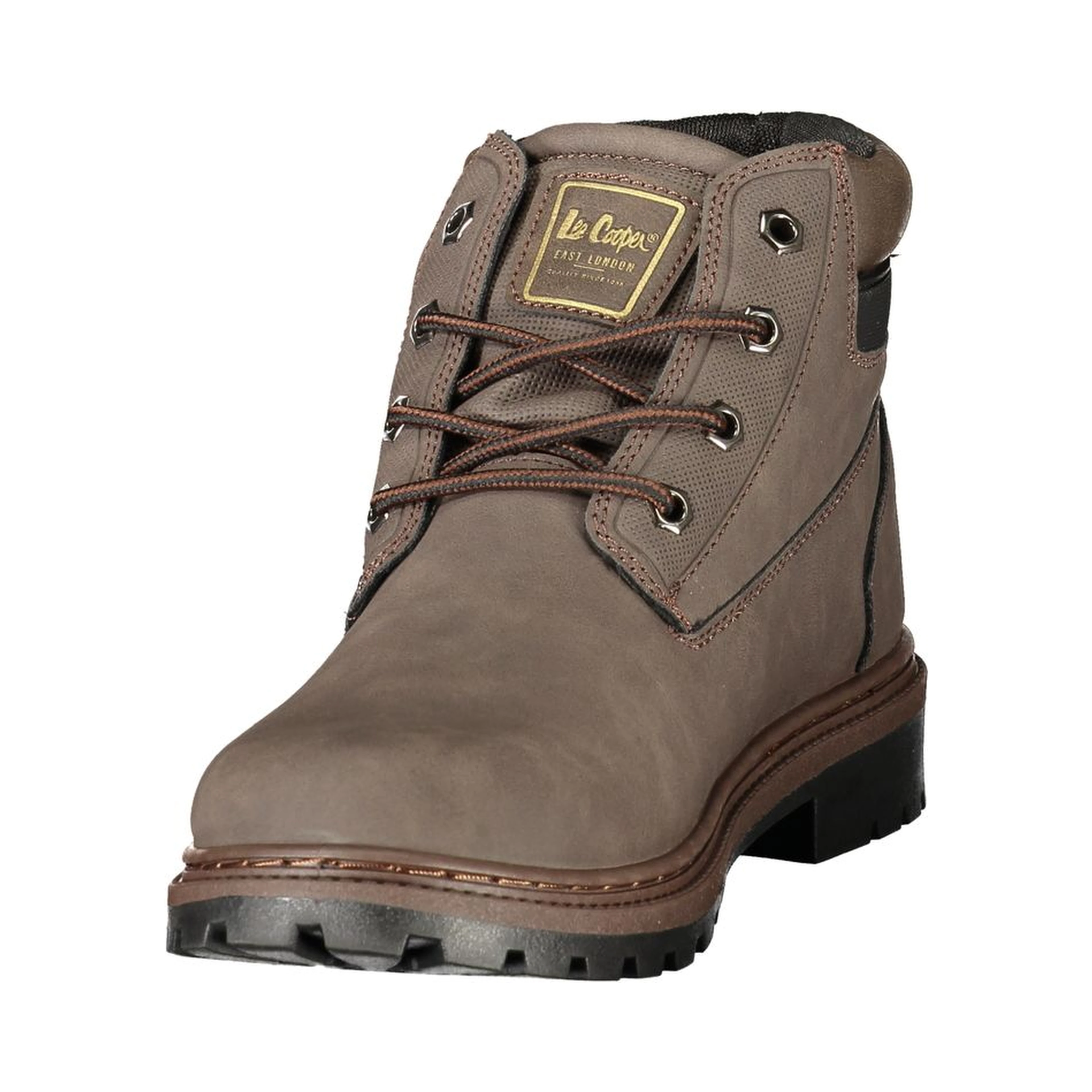 Brown Polyurethane Men's Boot