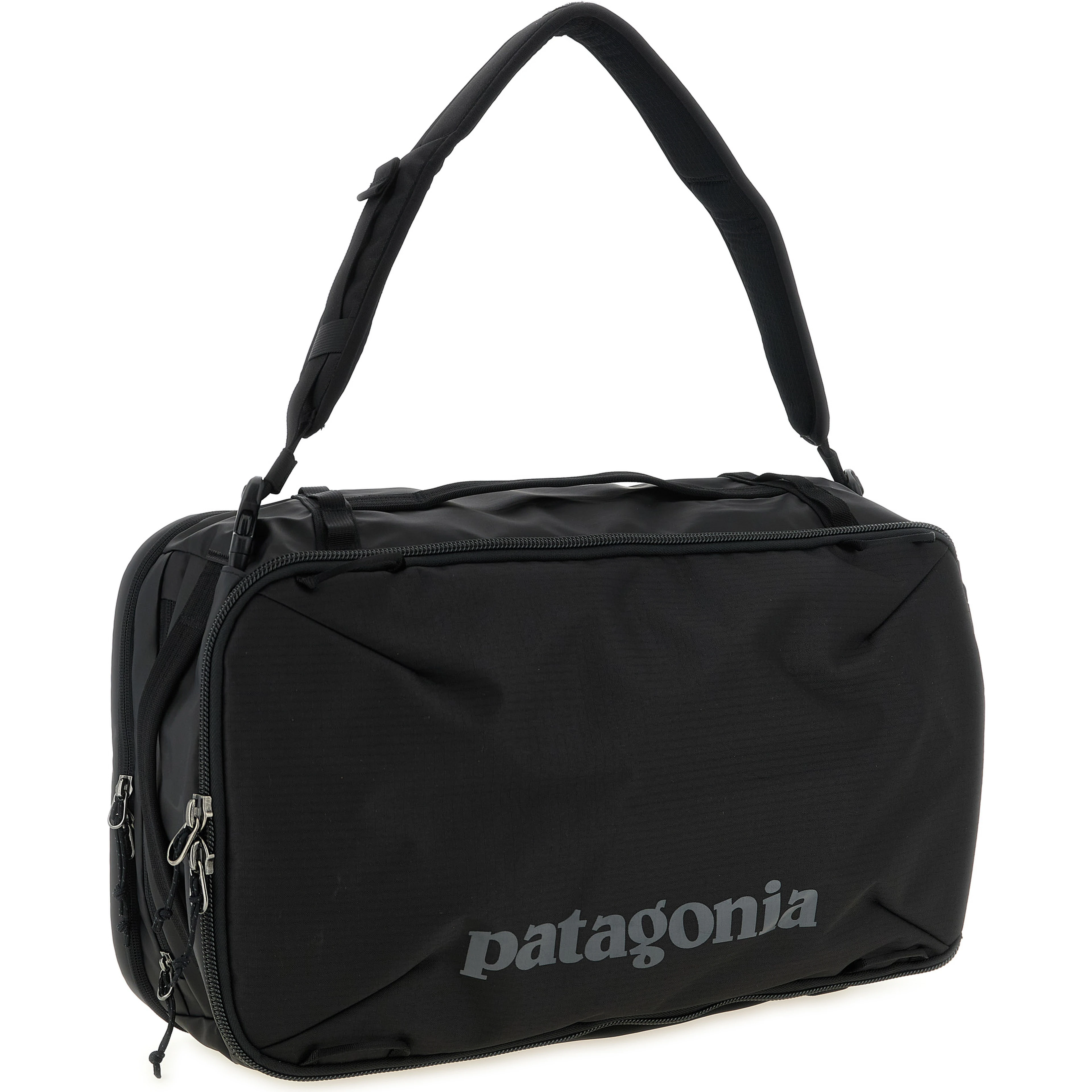 Black Polyester Backpack
