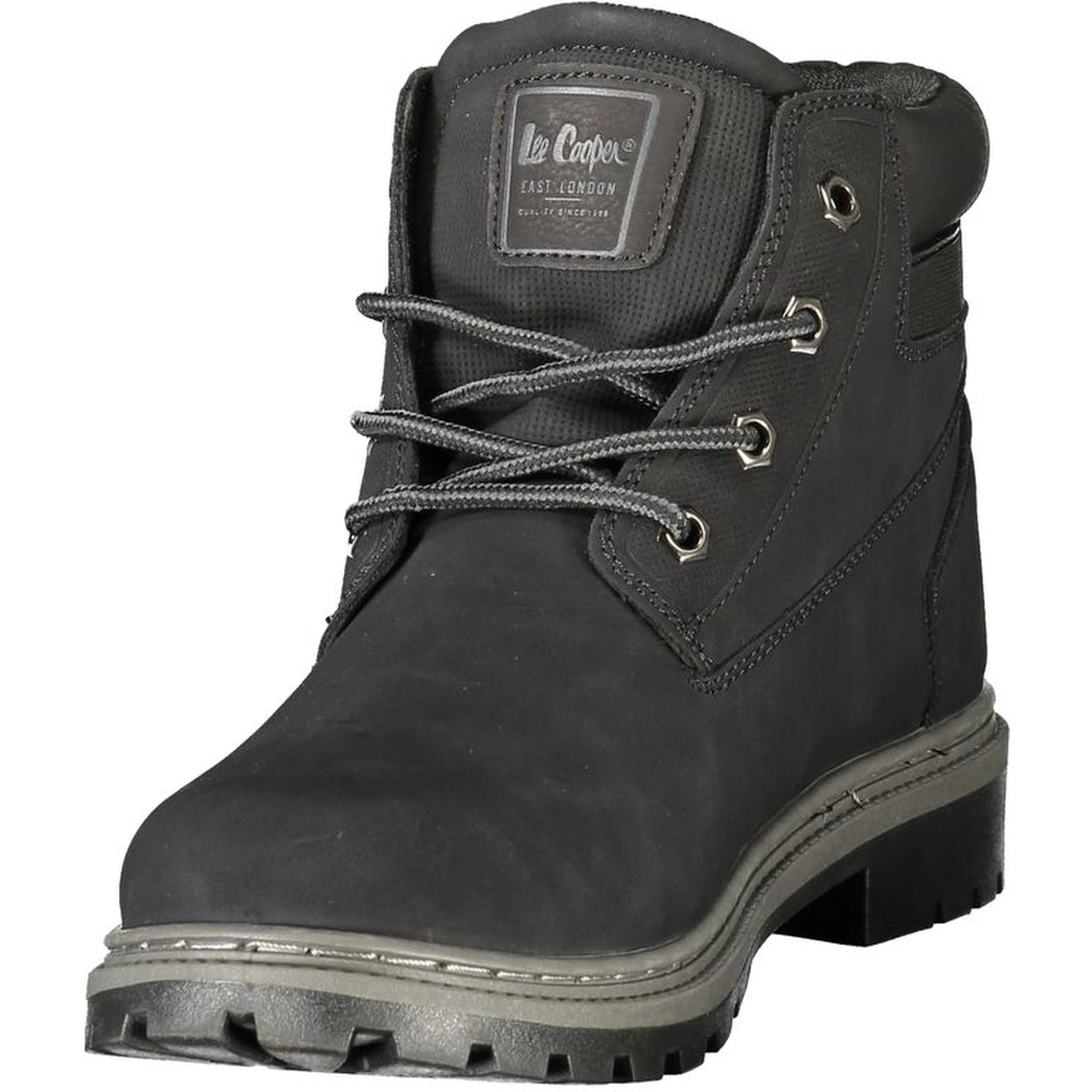 Black Polyurethane Men's Boot