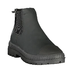 Black Polyurethane Men's Boot