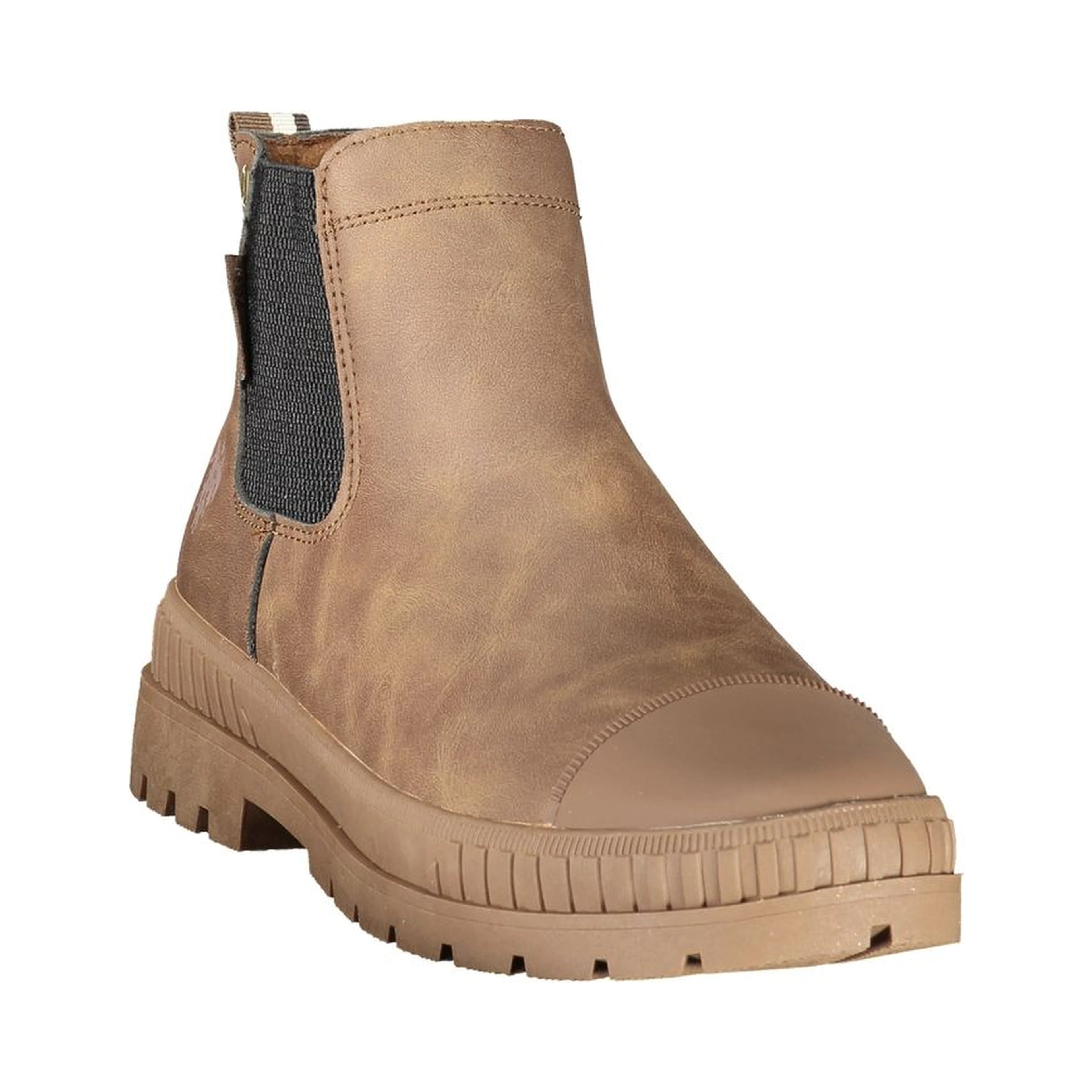 Brown Polyurethane Men's Boot