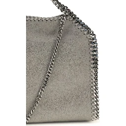 Gray Polyester Handbag