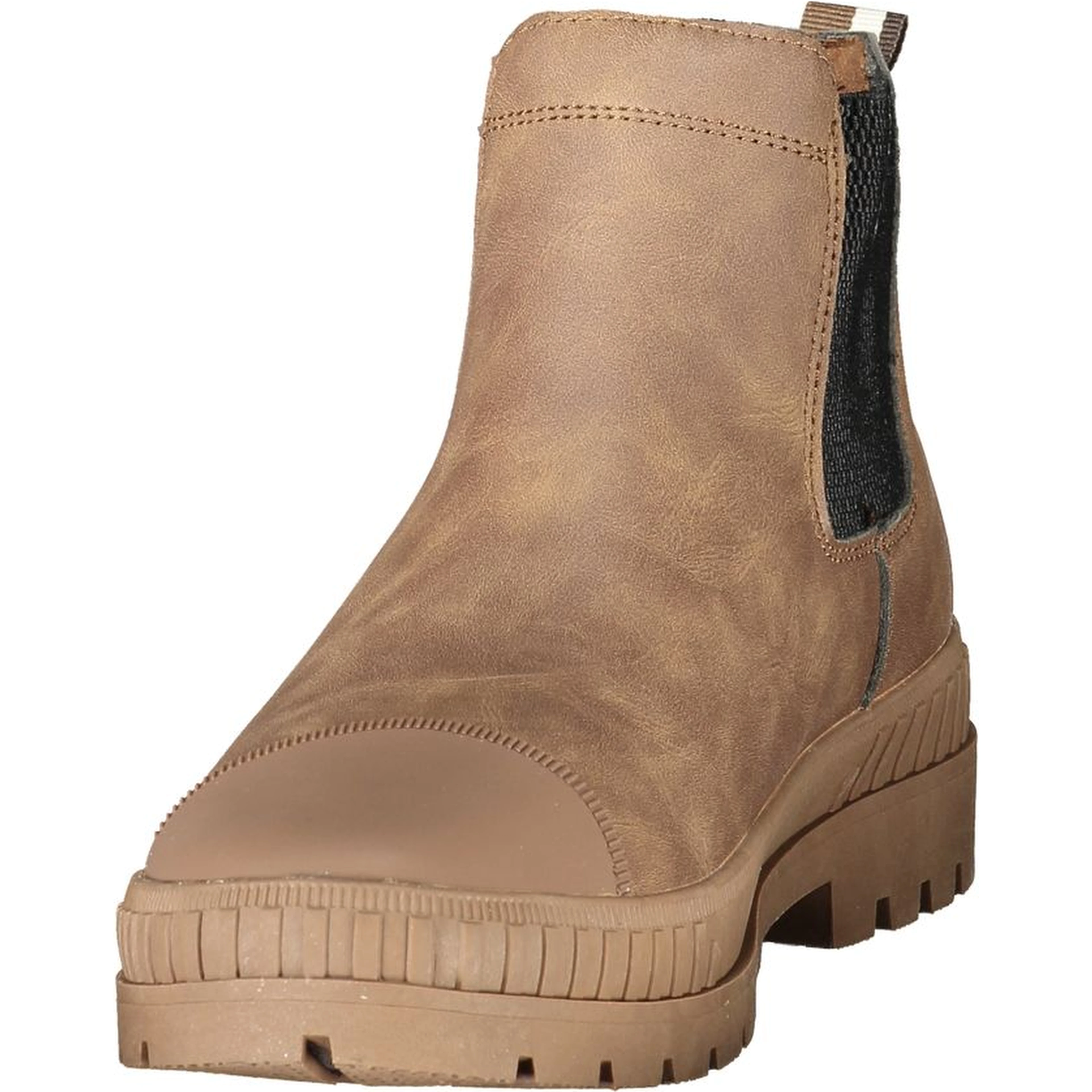 Brown Polyurethane Men's Boot