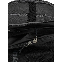 Black Polyester Backpack
