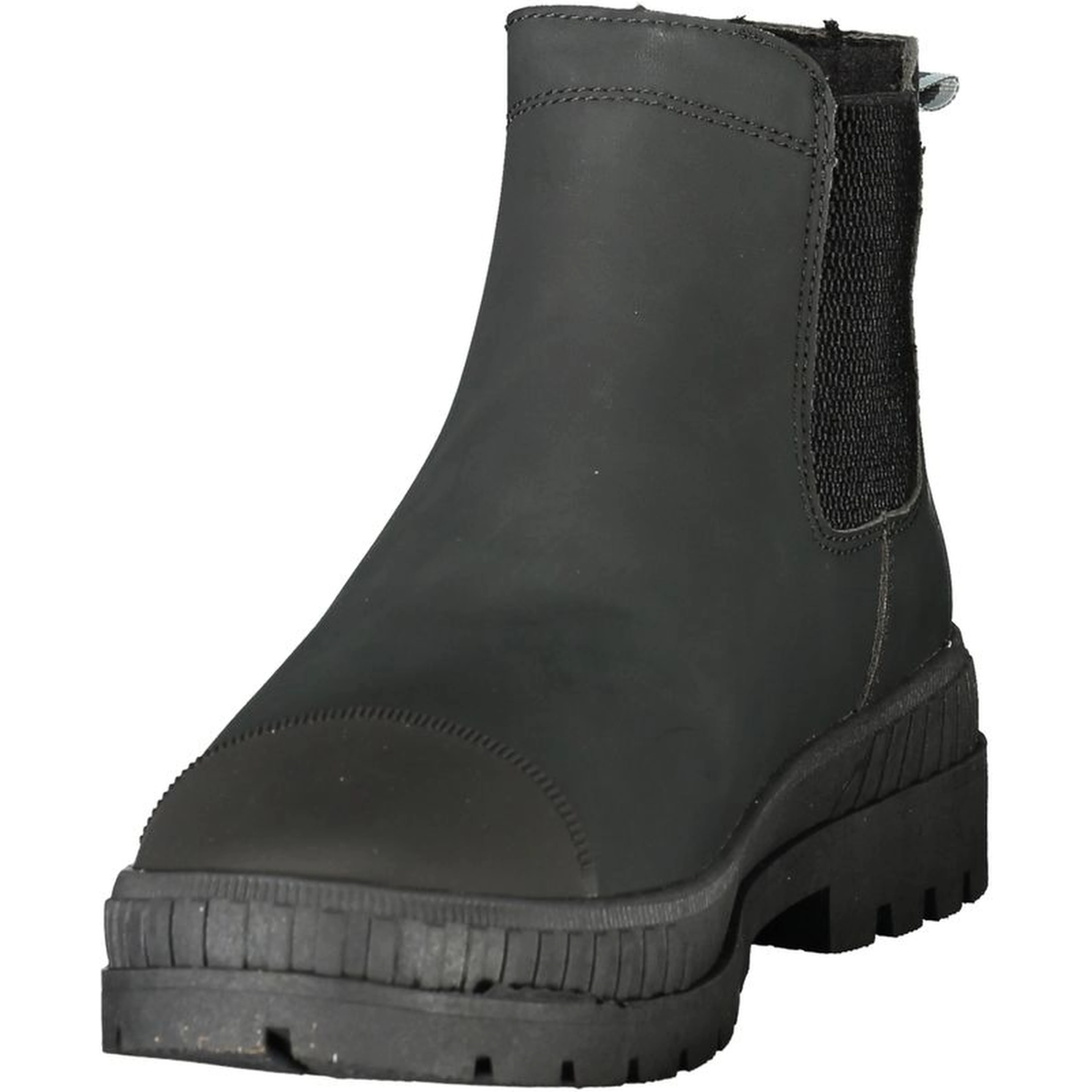 Black Polyurethane Men's Boot