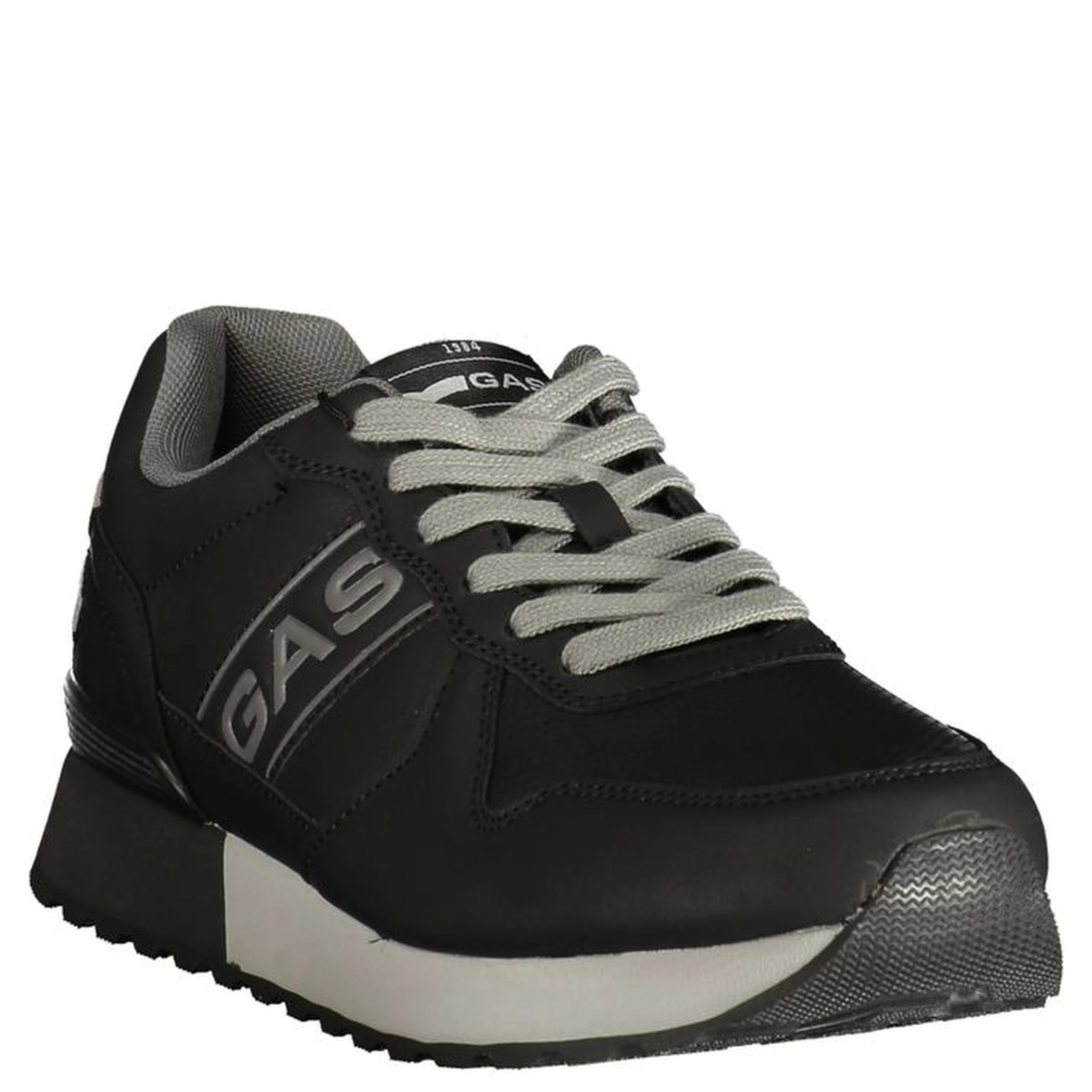 Nero Polyurethane Men's Sneaker