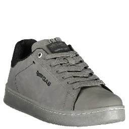 Gray Polyurethane Men's Sneaker