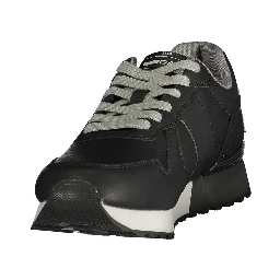Nero Polyurethane Men's Sneaker