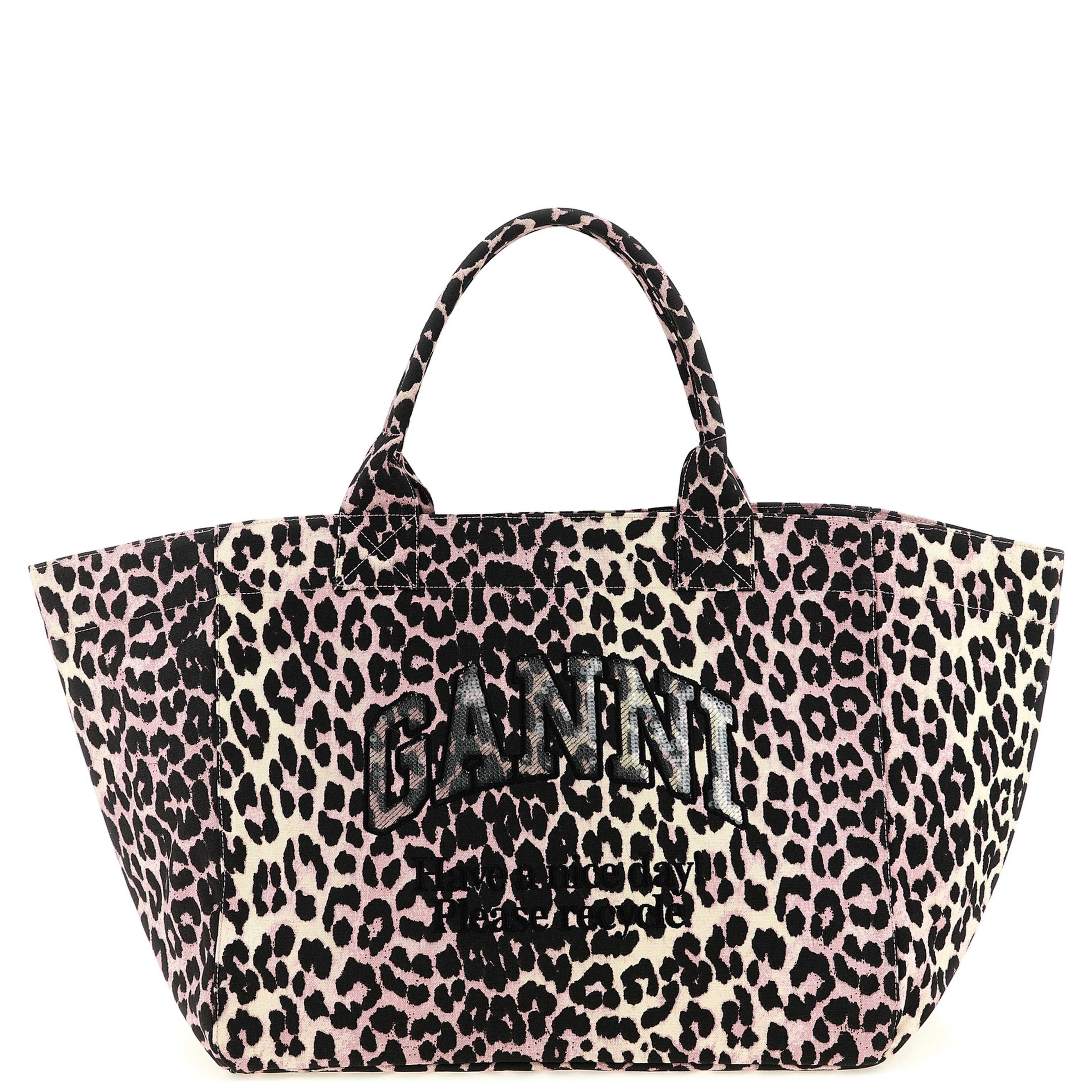 Multicolor Recycled Cotton Tote Bag