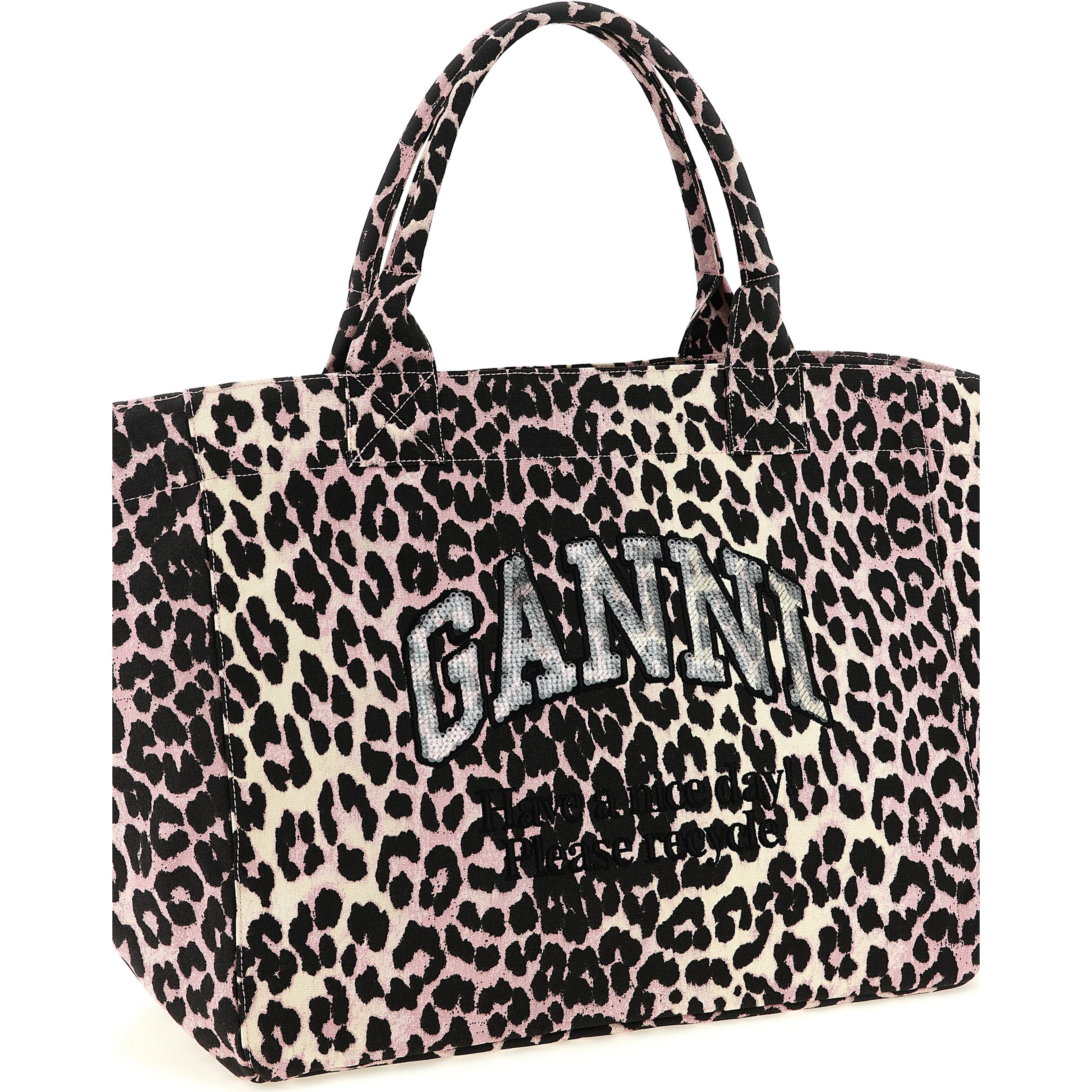 Multicolor Recycled Cotton Tote Bag