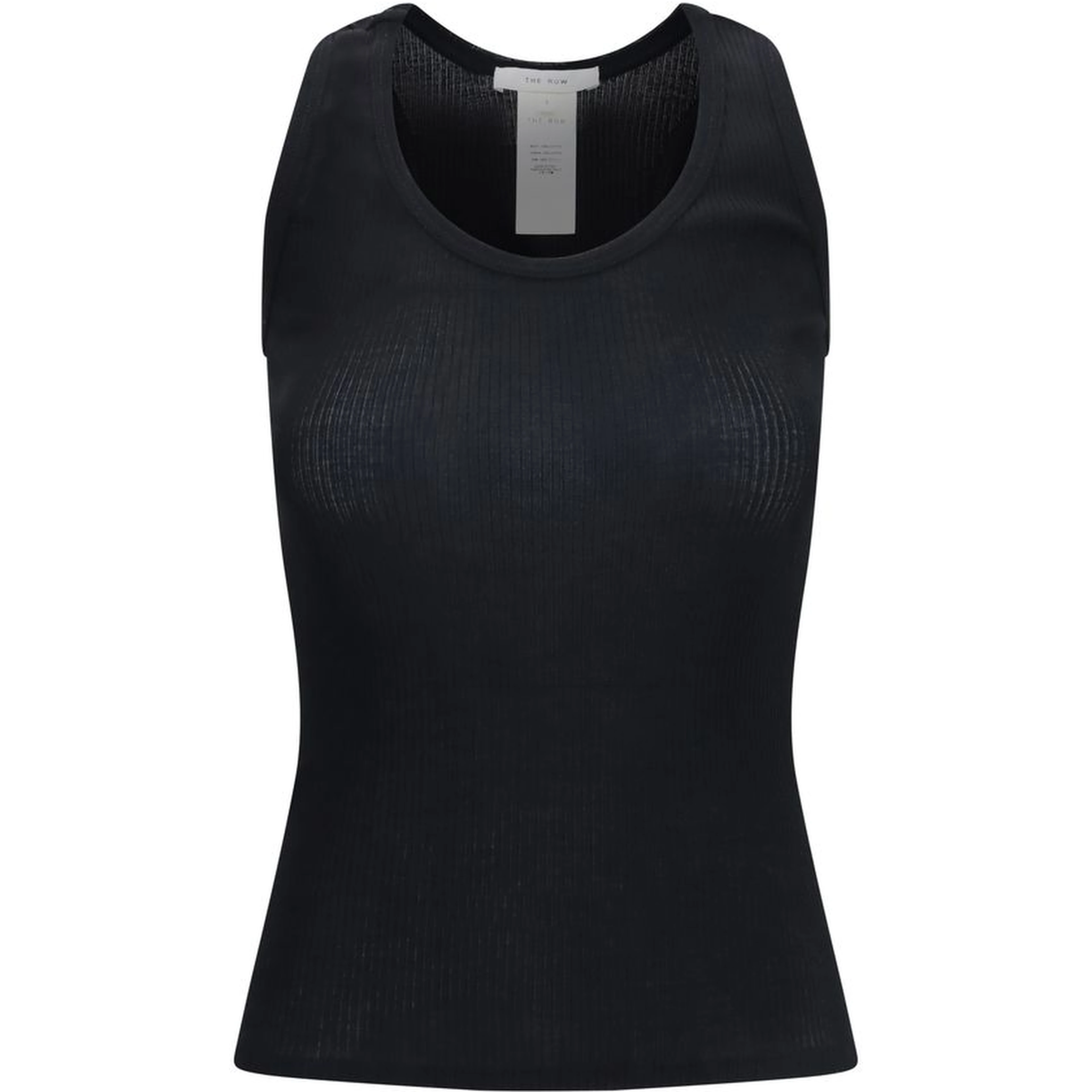 Black Cotton Tank Tops