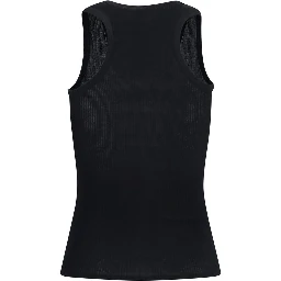 Black Cotton Tank Tops