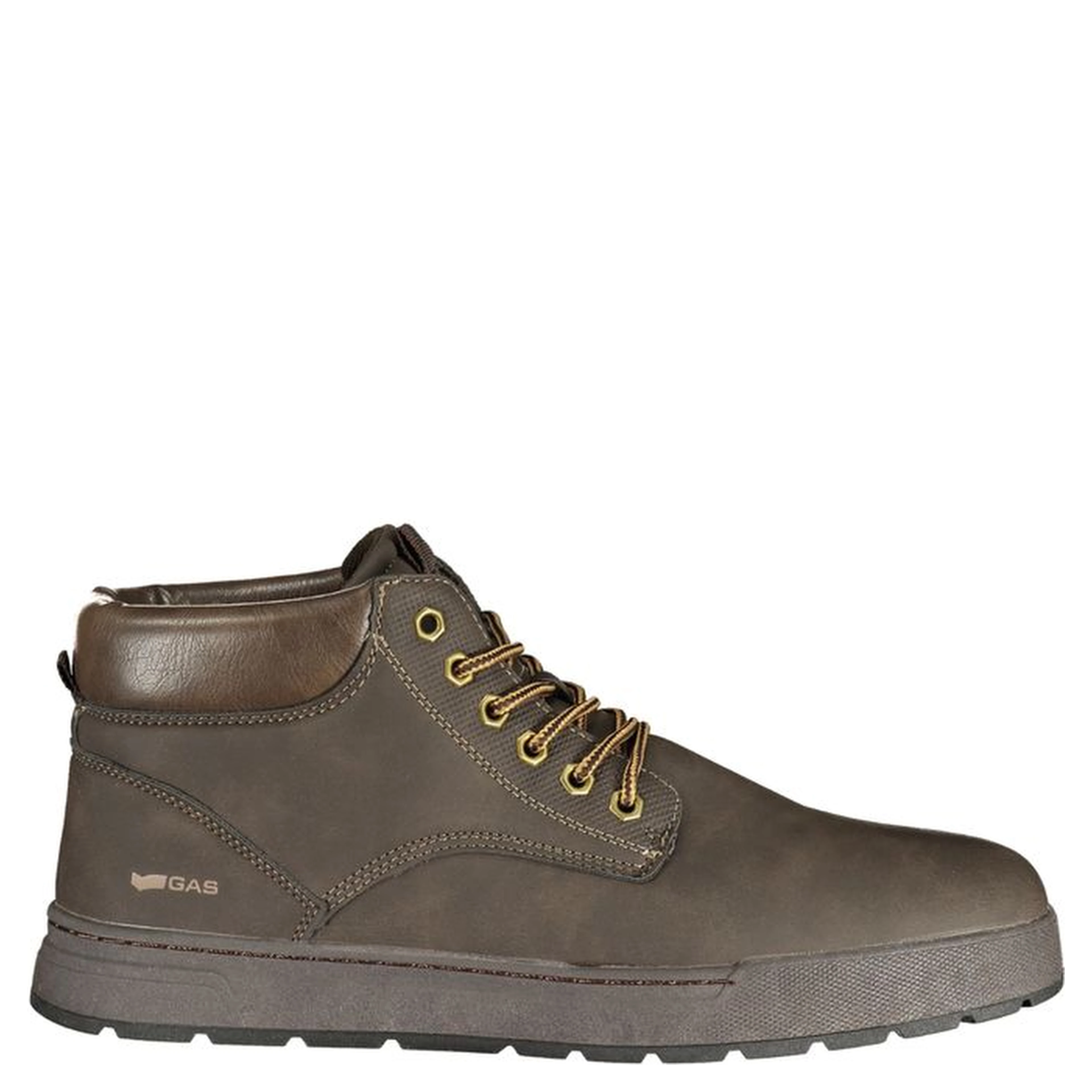 Brown Polyurethane Men's Sneaker
