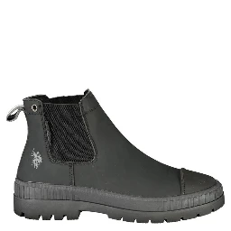 Black Polyurethane Women's Boot