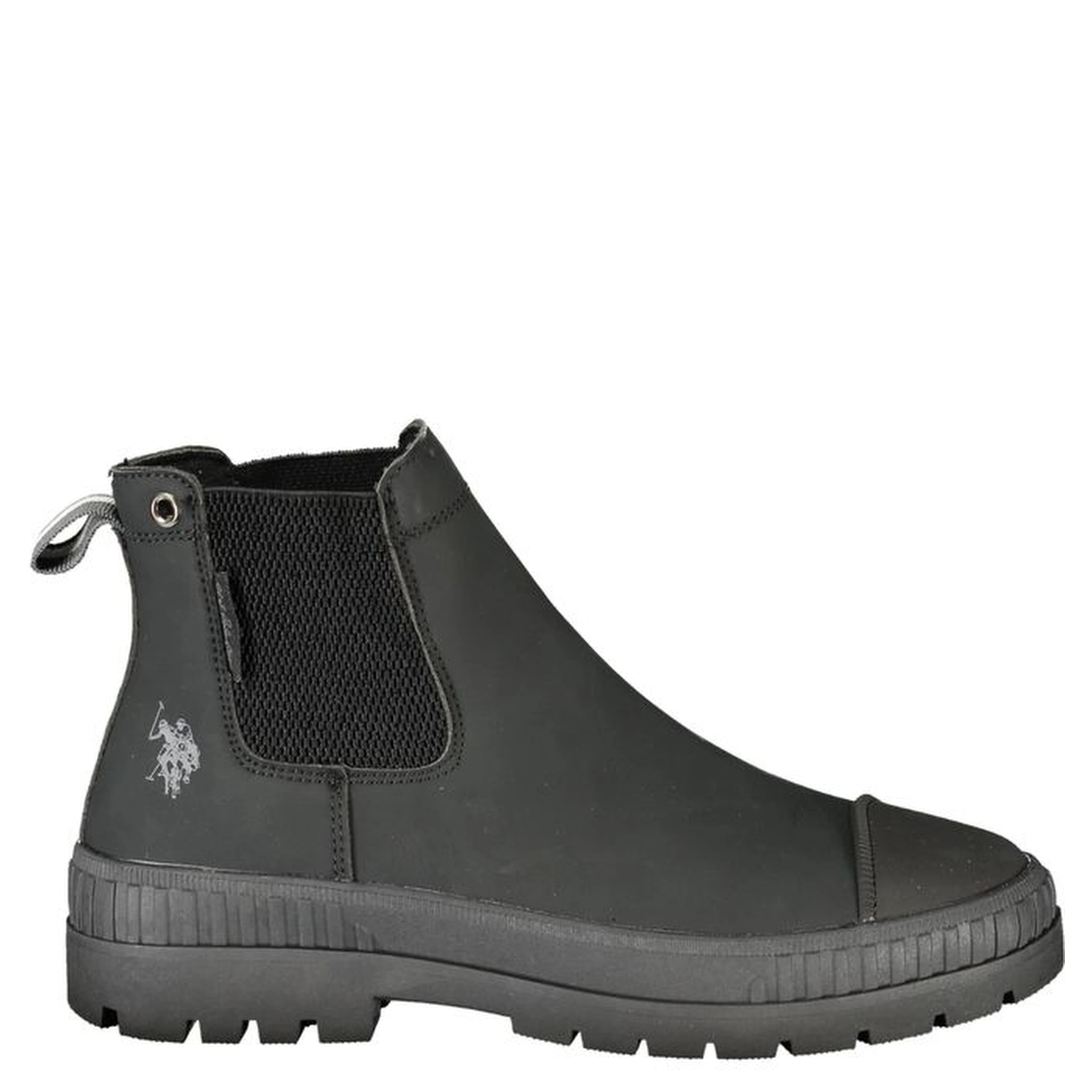 Black Polyurethane Women's Boot