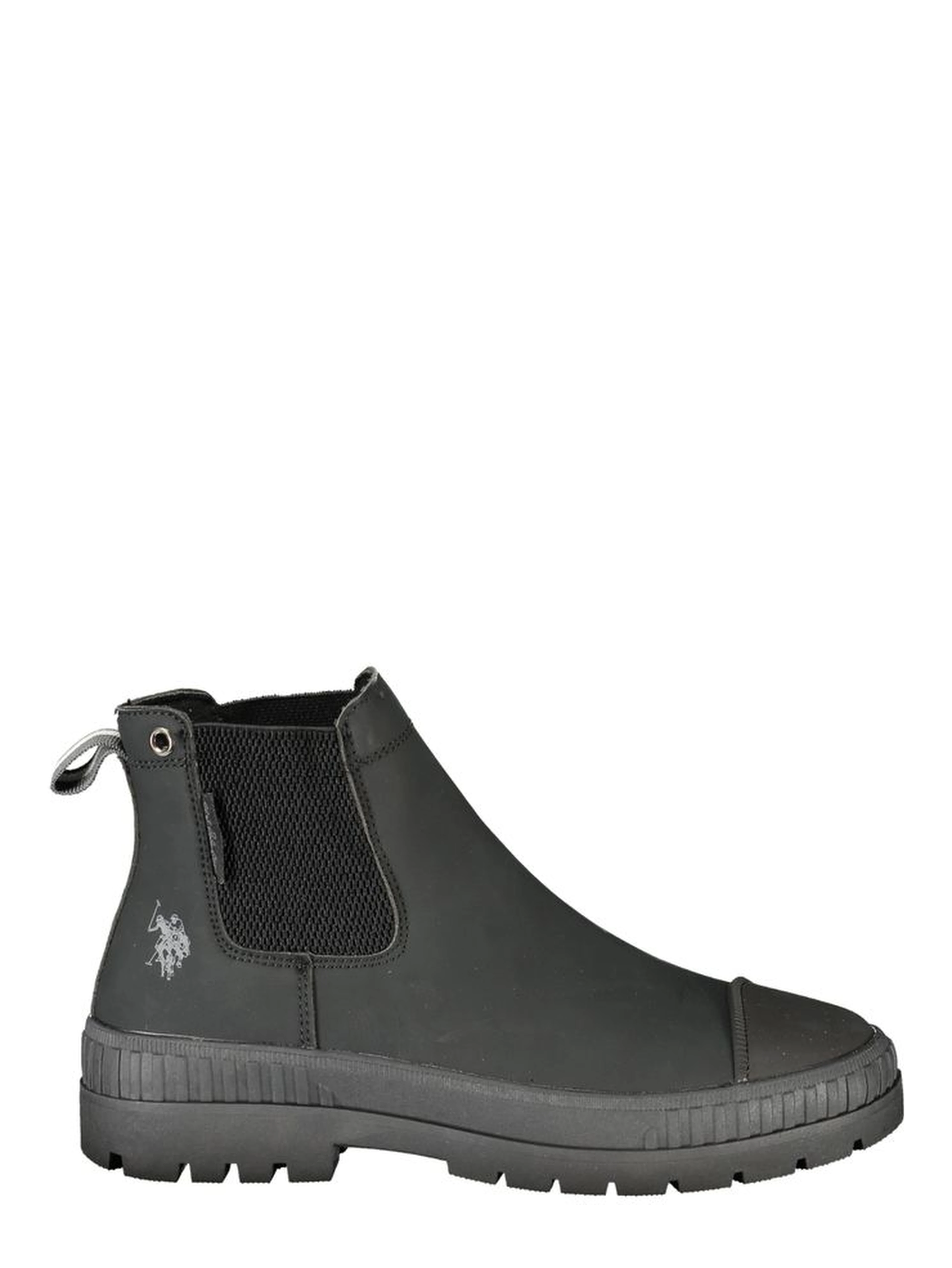 Black Polyurethane Women's Boot