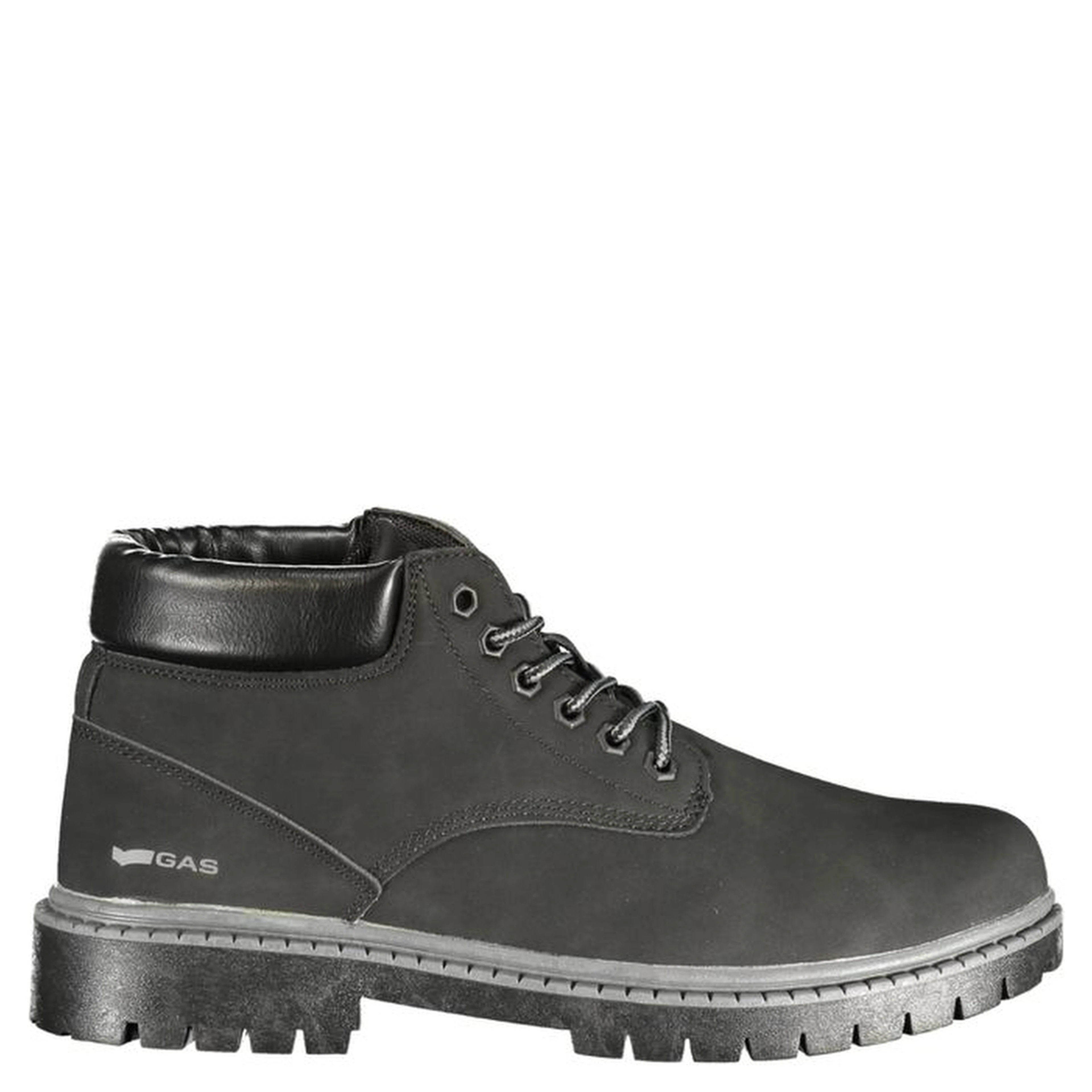Black Polyurethane Men's Boot