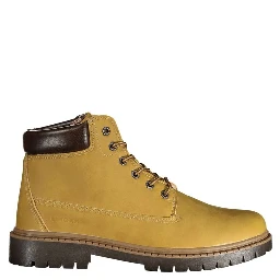 Yellow Polyurethane Men's Boot