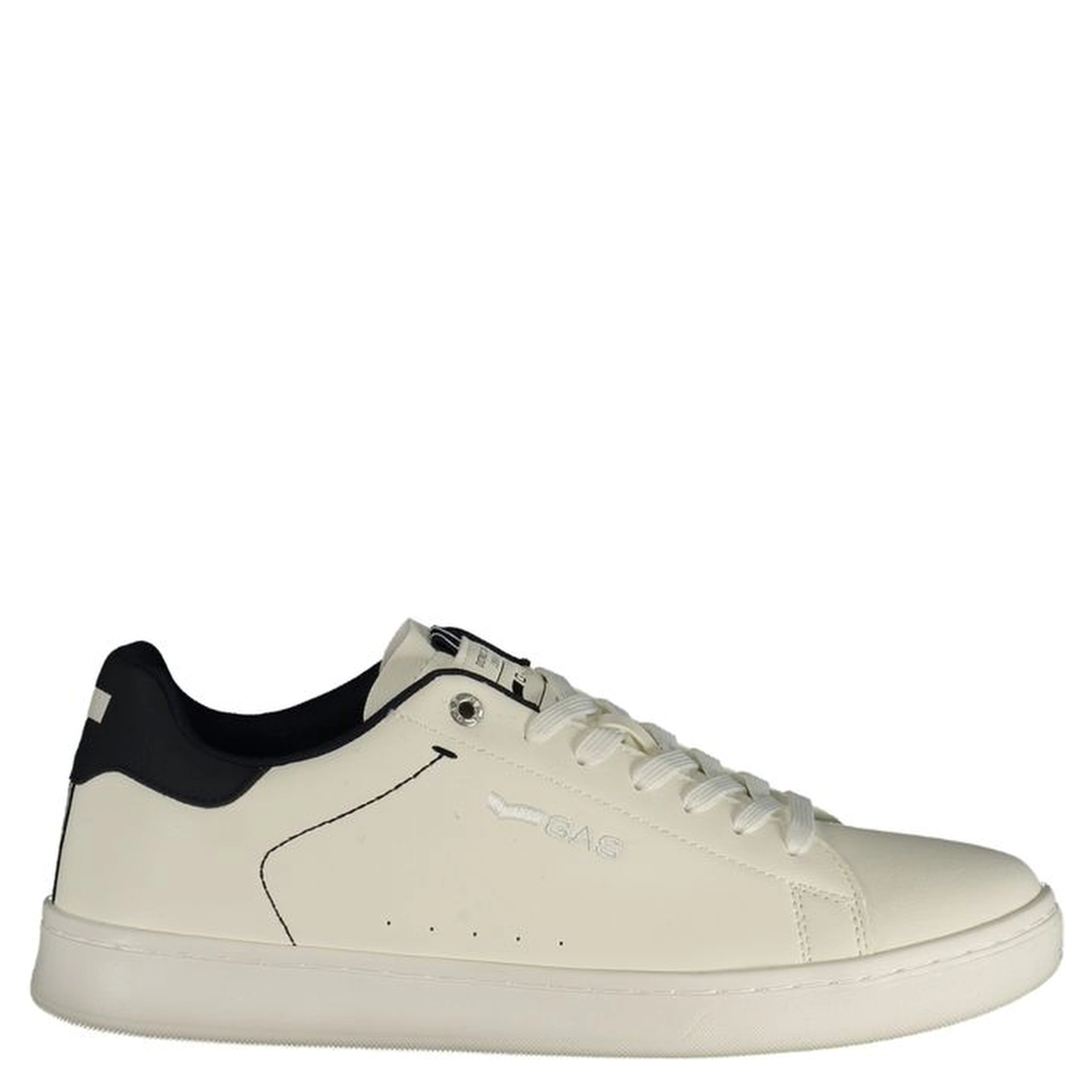 White Polyurethane Men's Sneaker