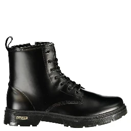 Nero Polyurethane Women's Stivaletti
