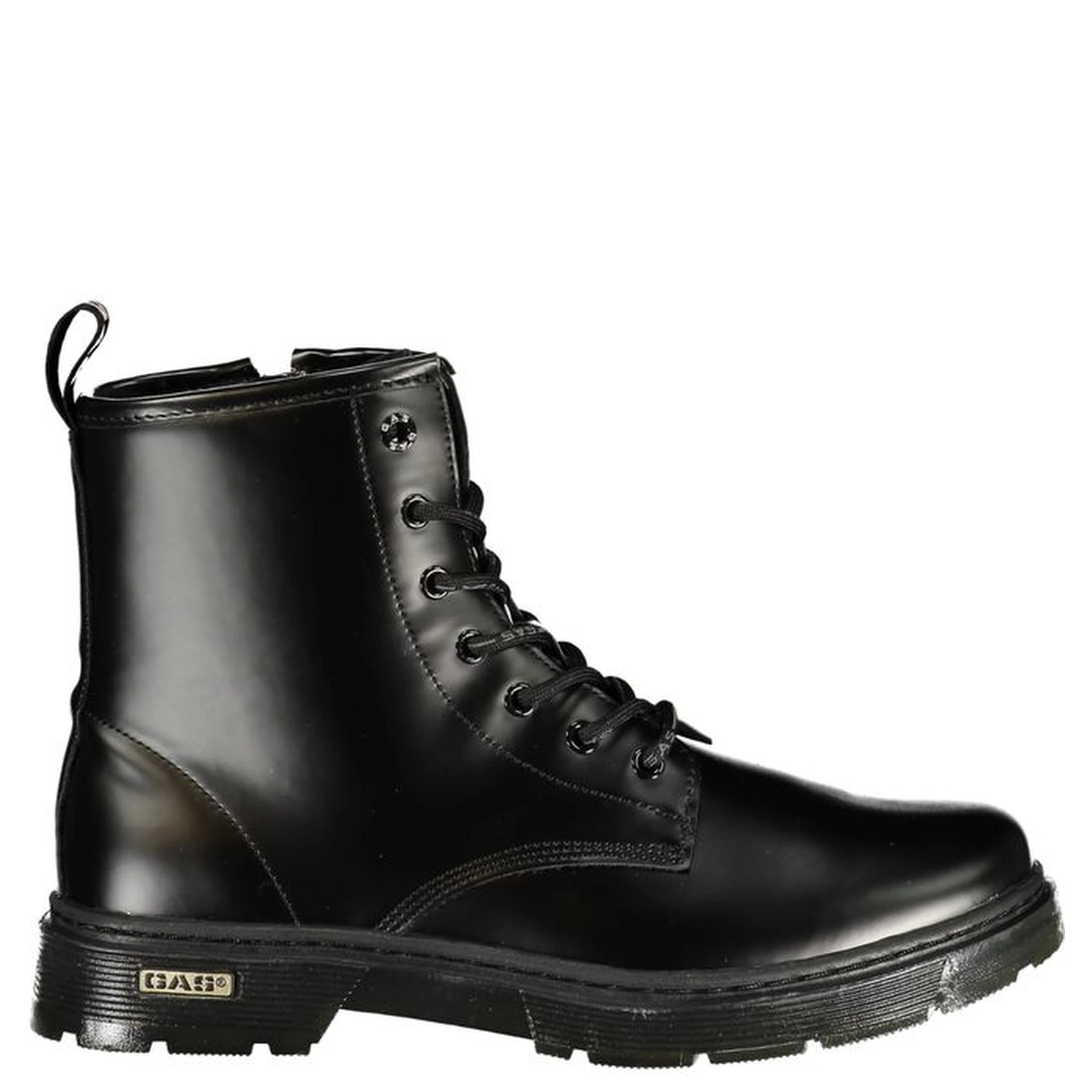 Nero Polyurethane Women's Stivaletti
