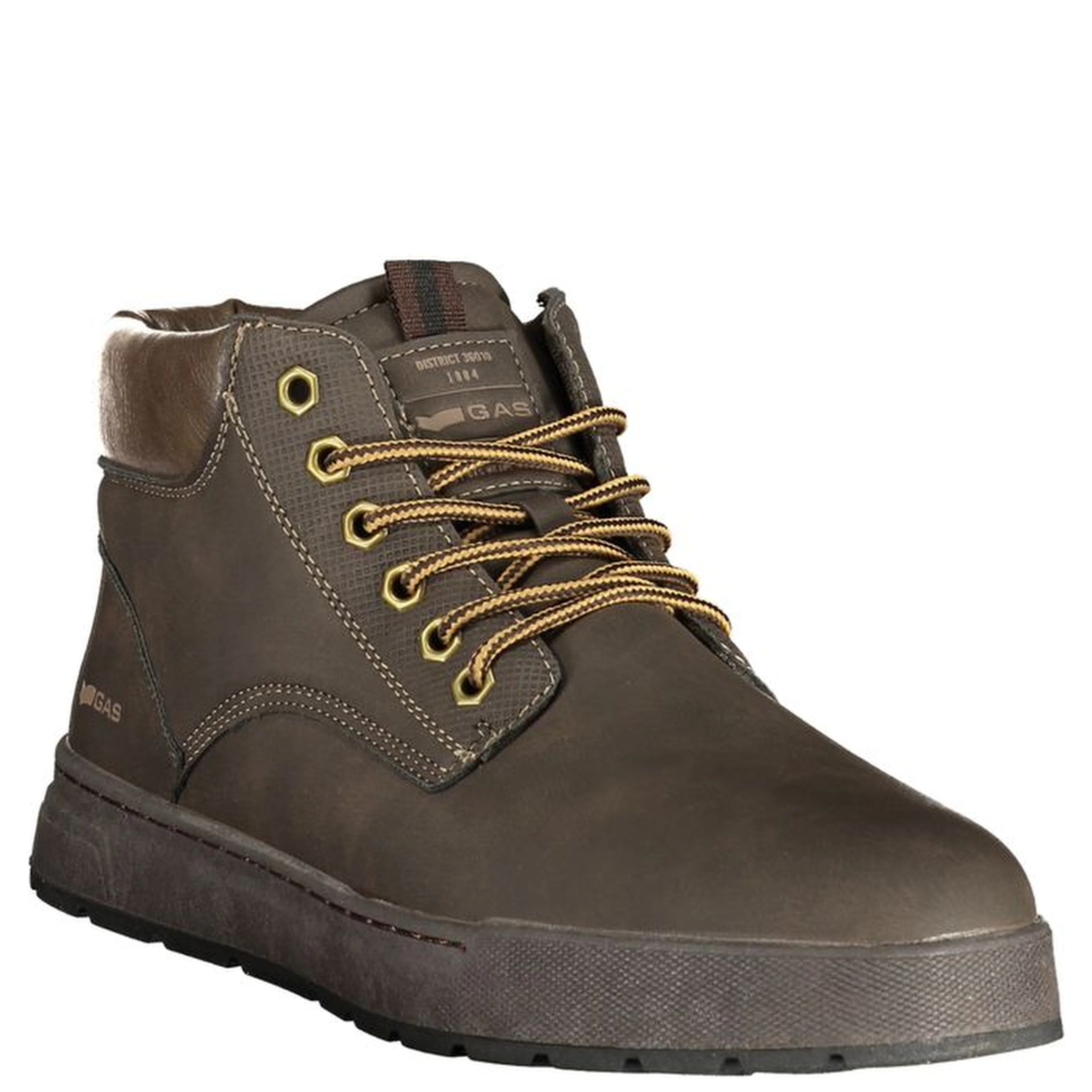 Brown Polyurethane Men's Sneaker